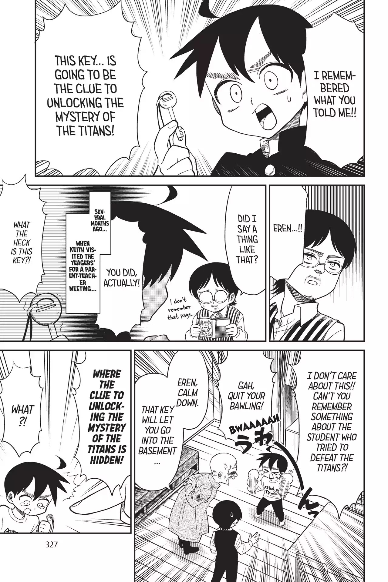 Attack on Titan: Junior High Chapter 73 page 7 - Chapter 73: Vol.5 73th Period: Dad On A Weekday