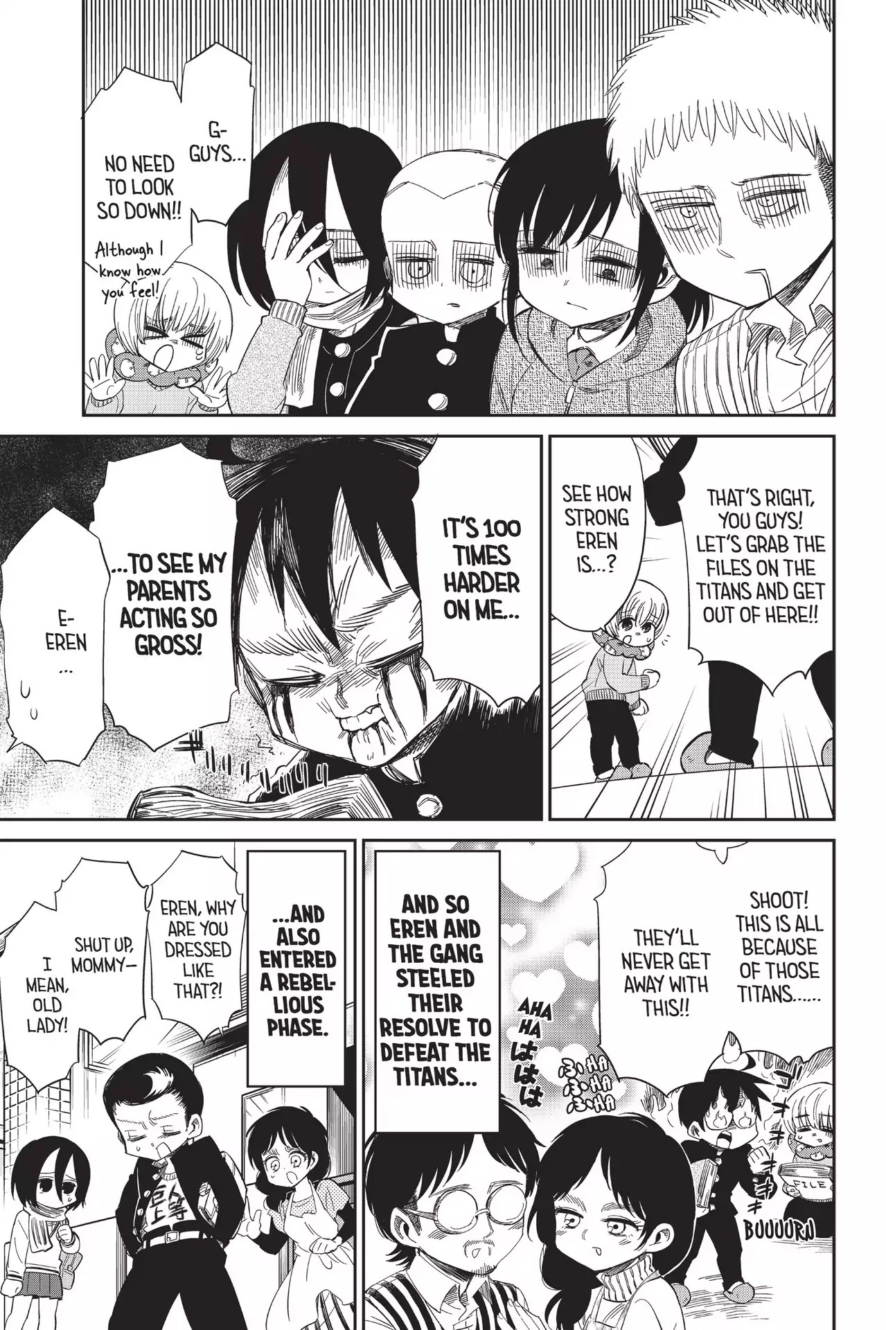 Attack on Titan: Junior High Chapter 74 page 17 - Chapter 74: Vol.5 74th Period: Confessions Of The Perfect Person