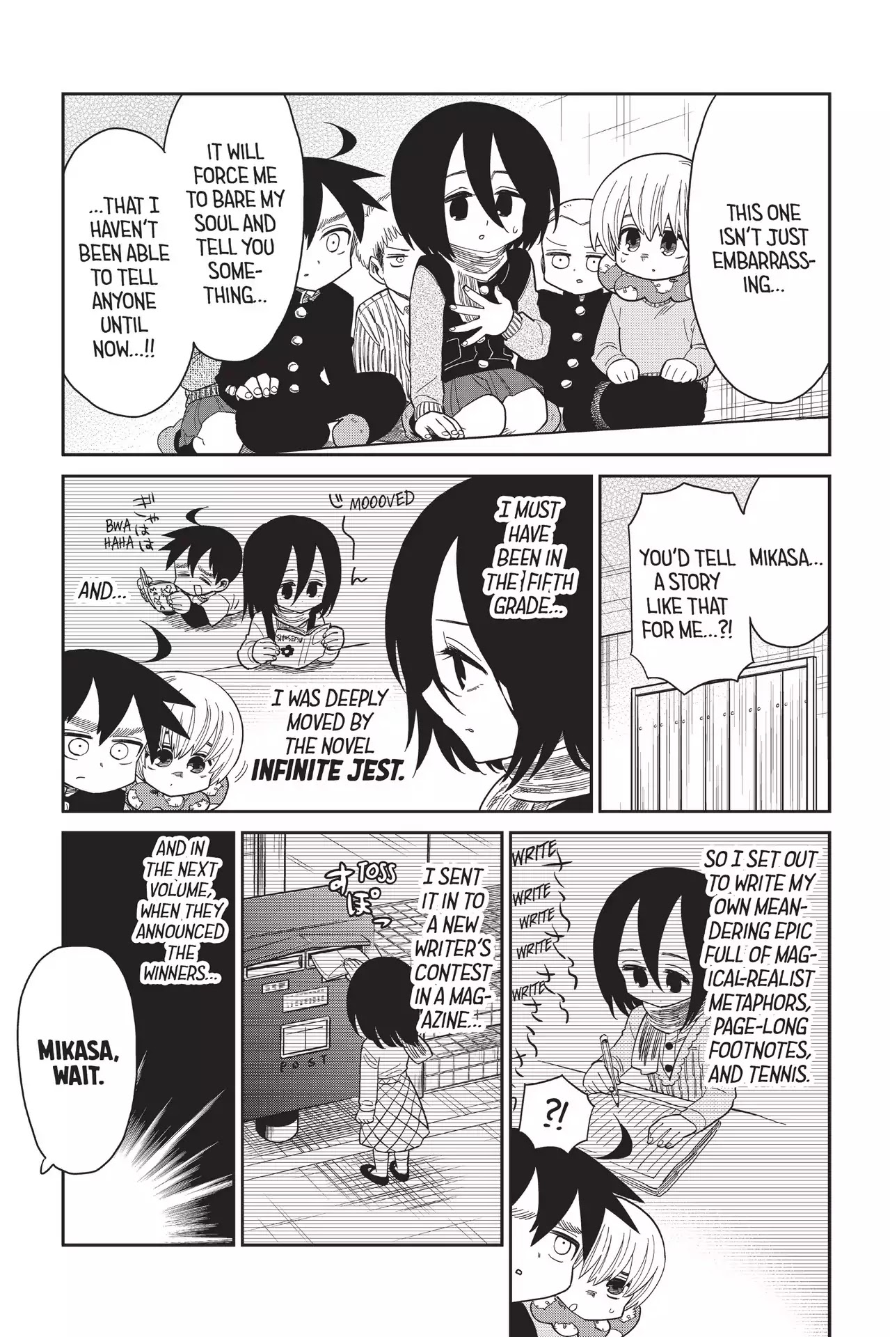 Attack on Titan: Junior High Chapter 74 page 7 - Chapter 74: Vol.5 74th Period: Confessions Of The Perfect Person