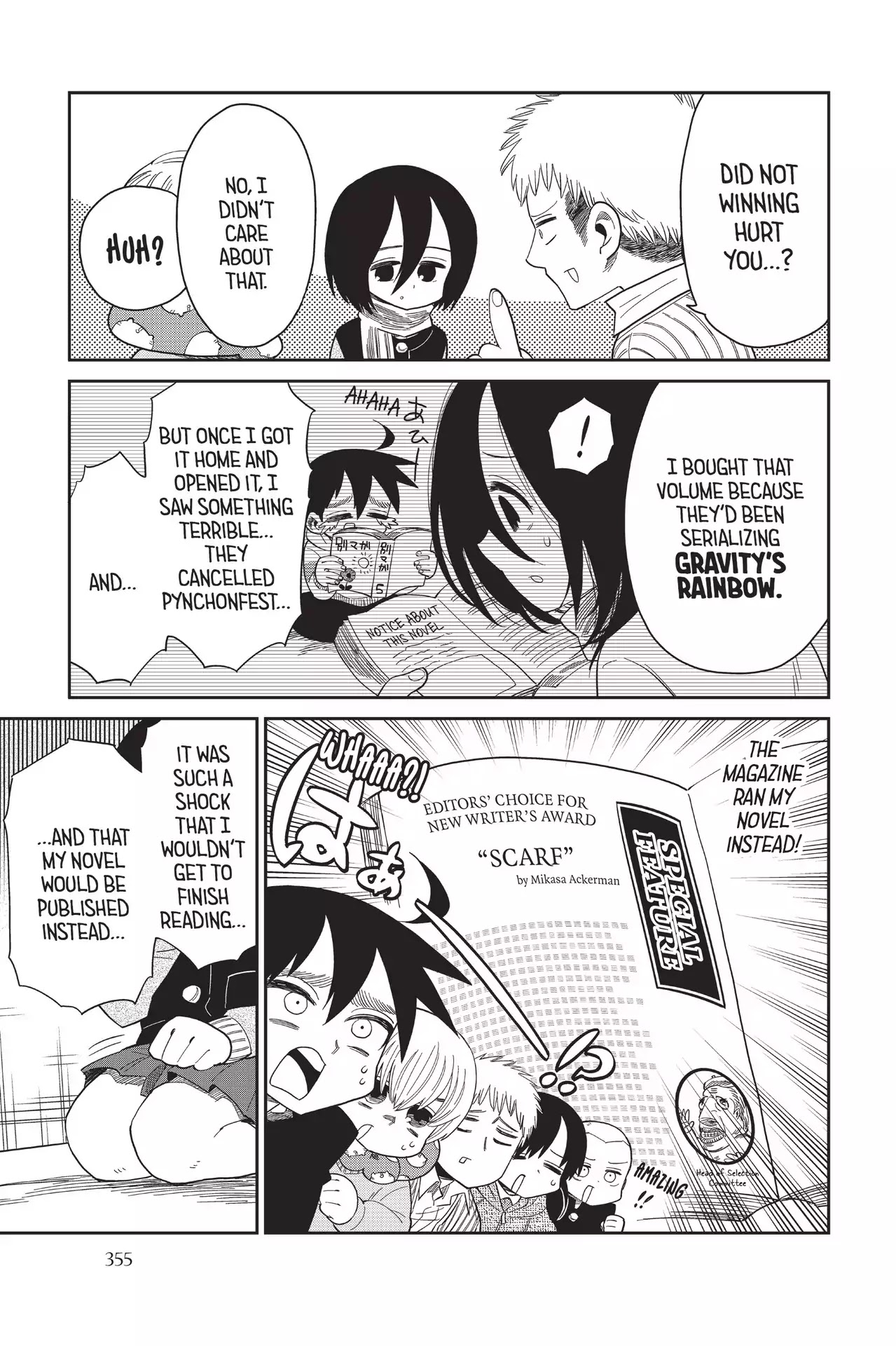Attack on Titan: Junior High Chapter 74 page 9 - Chapter 74: Vol.5 74th Period: Confessions Of The Perfect Person