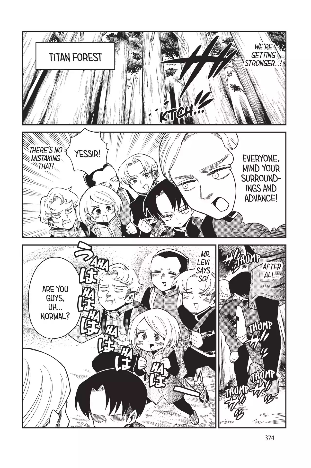 Attack on Titan: Junior High Chapter 75 page 10 - Chapter 75: Vol.5: 75th Period: Wanna Be A Sempai