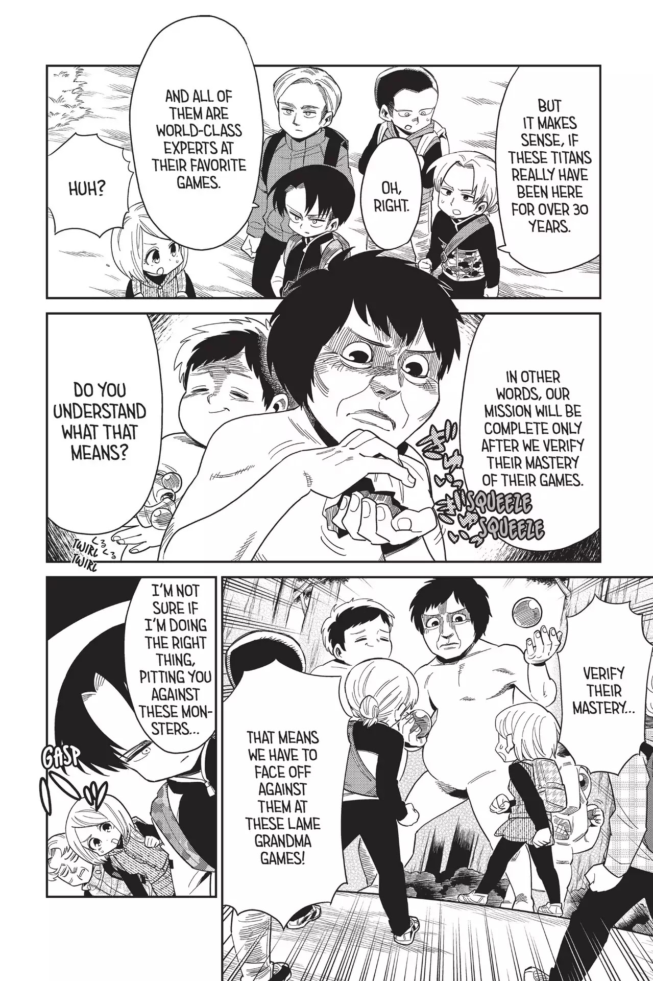 Attack on Titan: Junior High Chapter 75 page 16 - Chapter 75: Vol.5: 75th Period: Wanna Be A Sempai