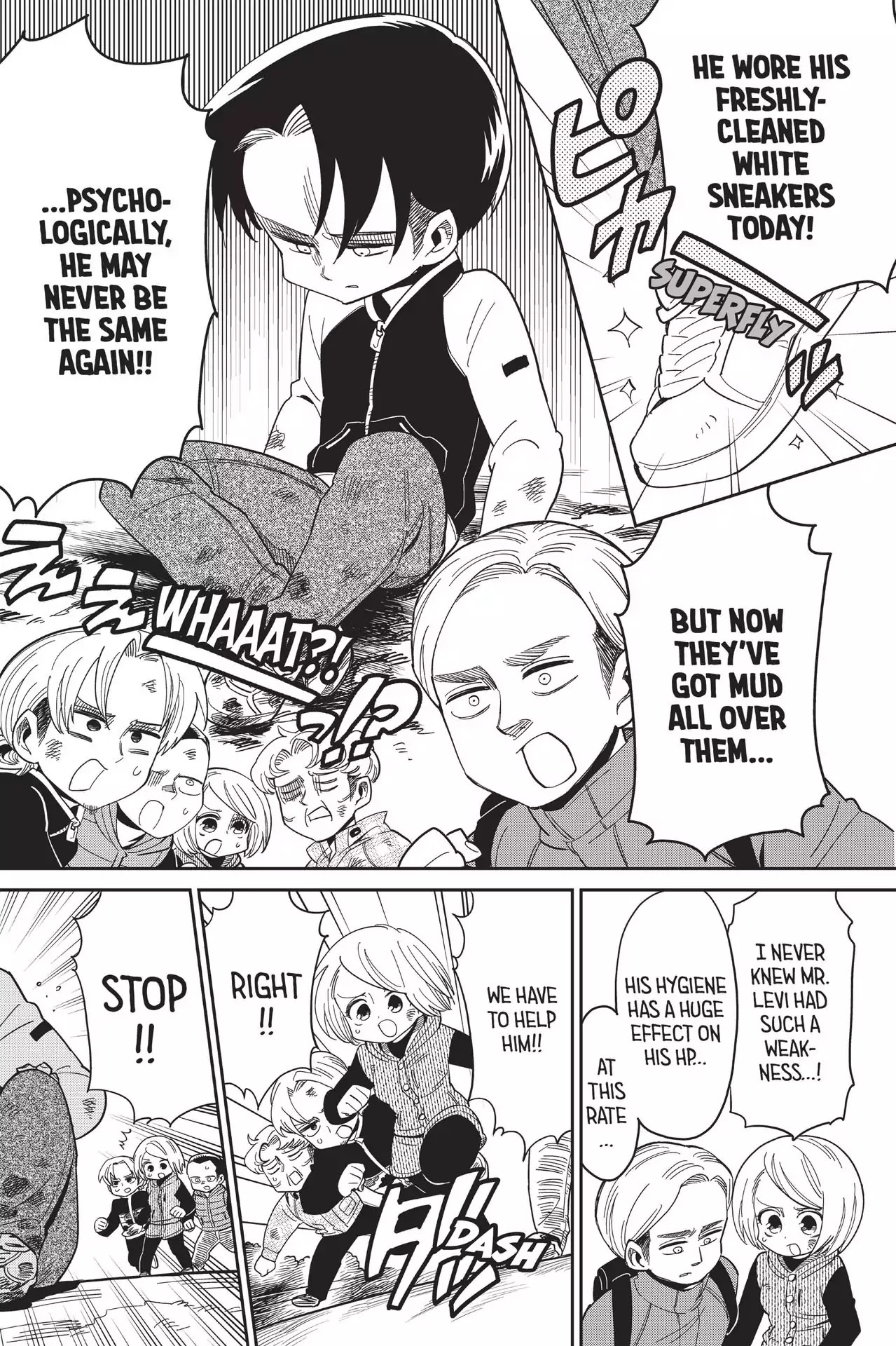 Attack on Titan: Junior High Chapter 76 page 11 - Chapter 76: Vol.5 76th Period: Working Together