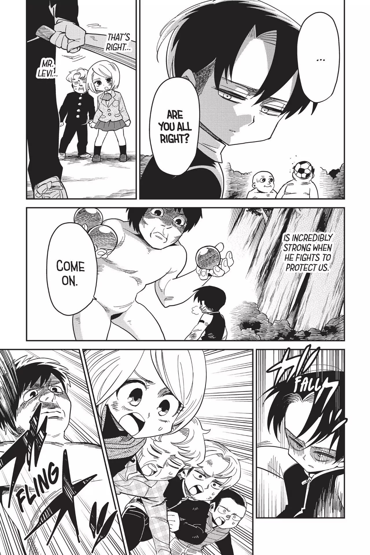 Attack on Titan: Junior High Chapter 76 page 15 - Chapter 76: Vol.5 76th Period: Working Together