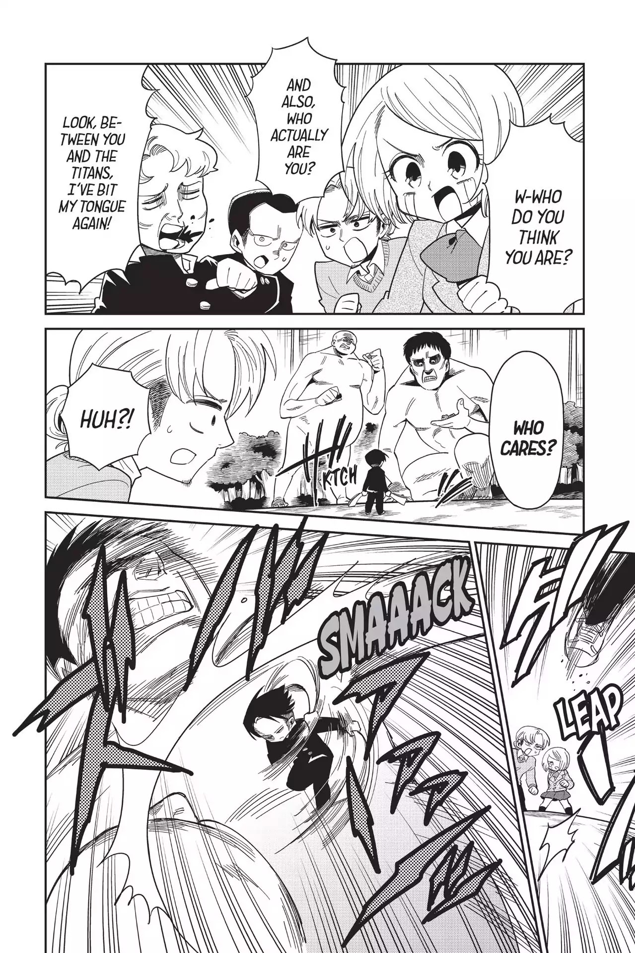 Attack on Titan: Junior High Chapter 76 page 2 - Chapter 76: Vol.5 76th Period: Working Together