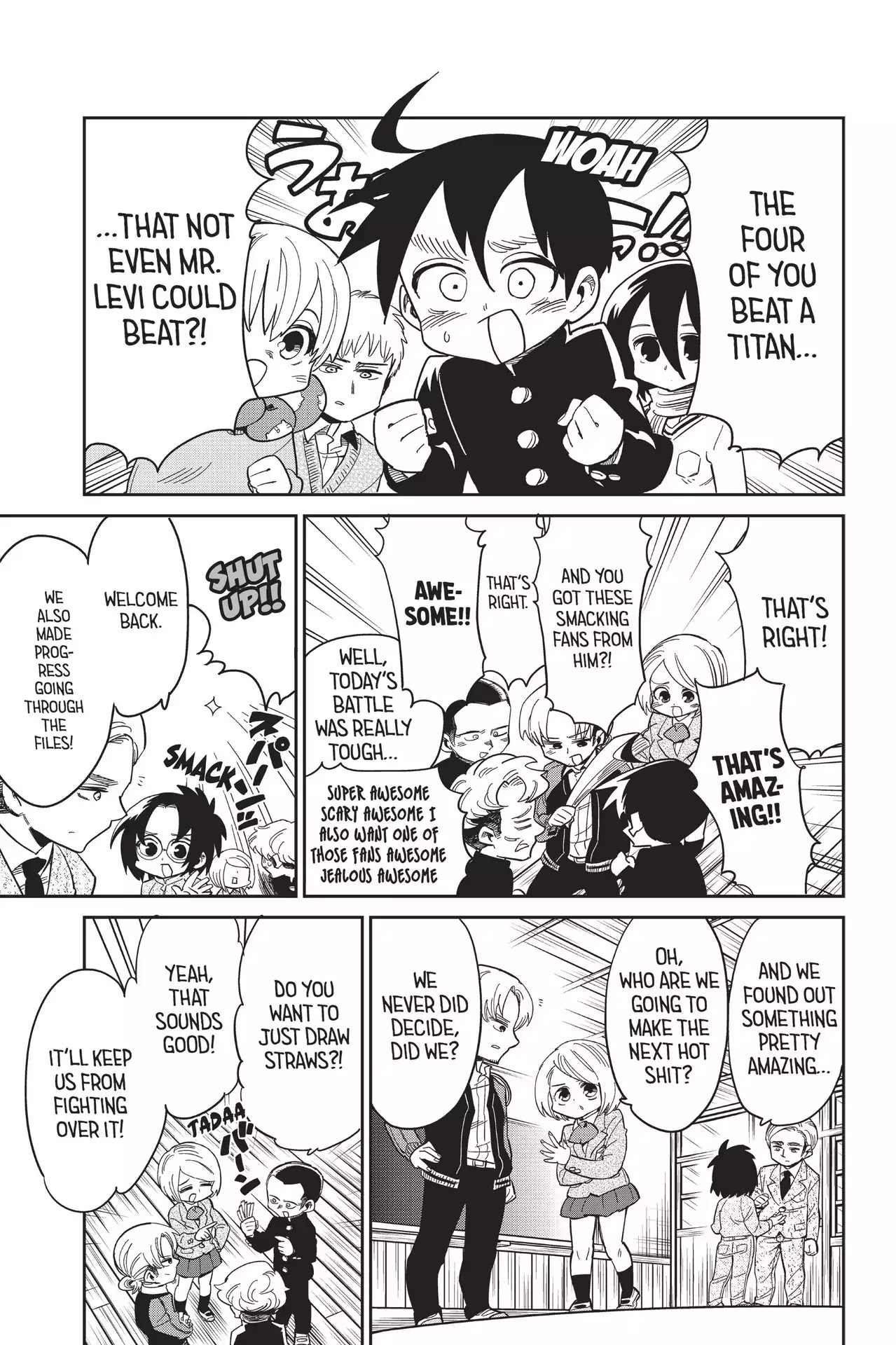 Attack on Titan: Junior High Chapter 76 page 23 - Chapter 76: Vol.5 76th Period: Working Together