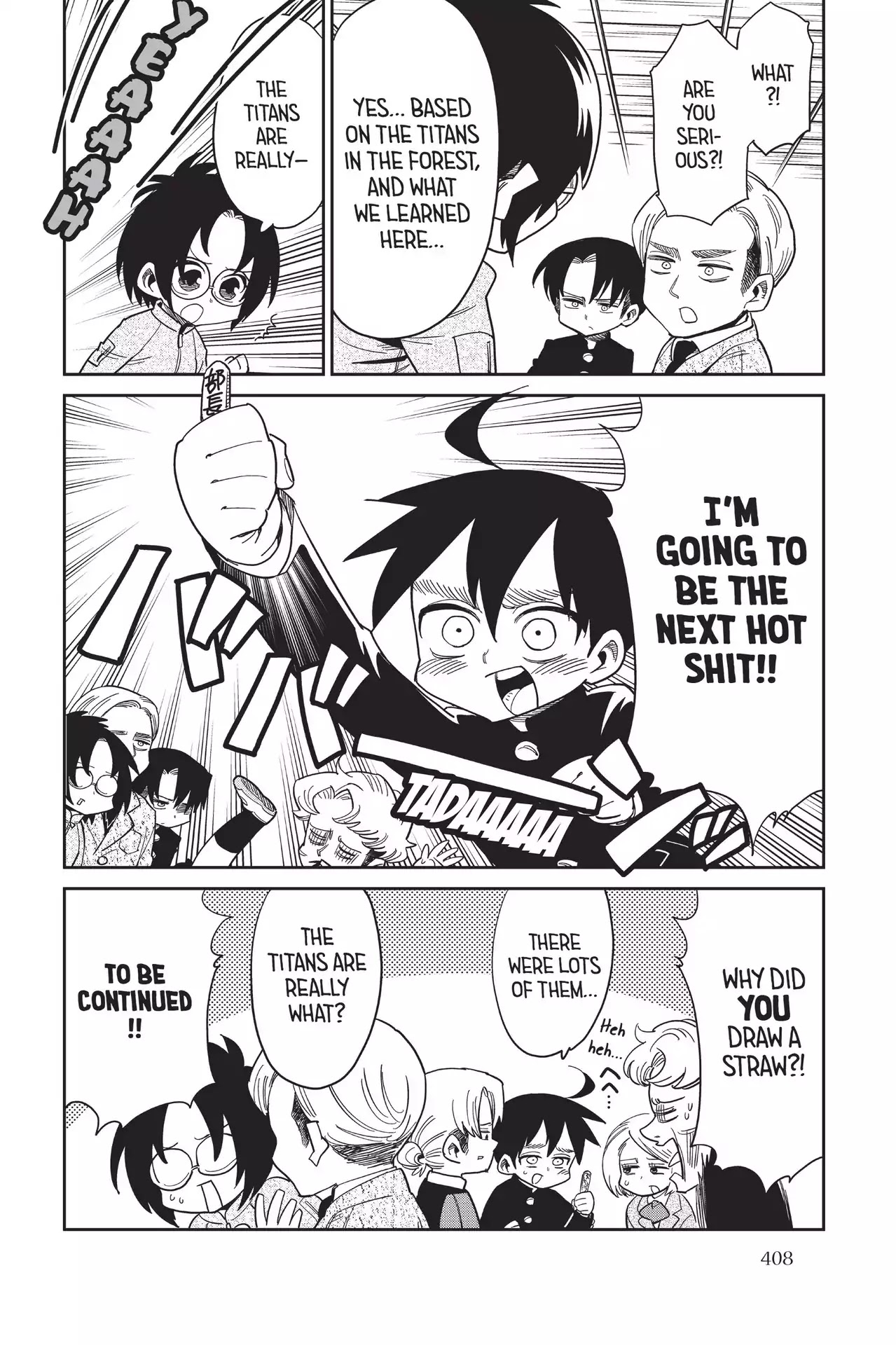 Attack on Titan: Junior High Chapter 76 page 24 - Chapter 76: Vol.5 76th Period: Working Together