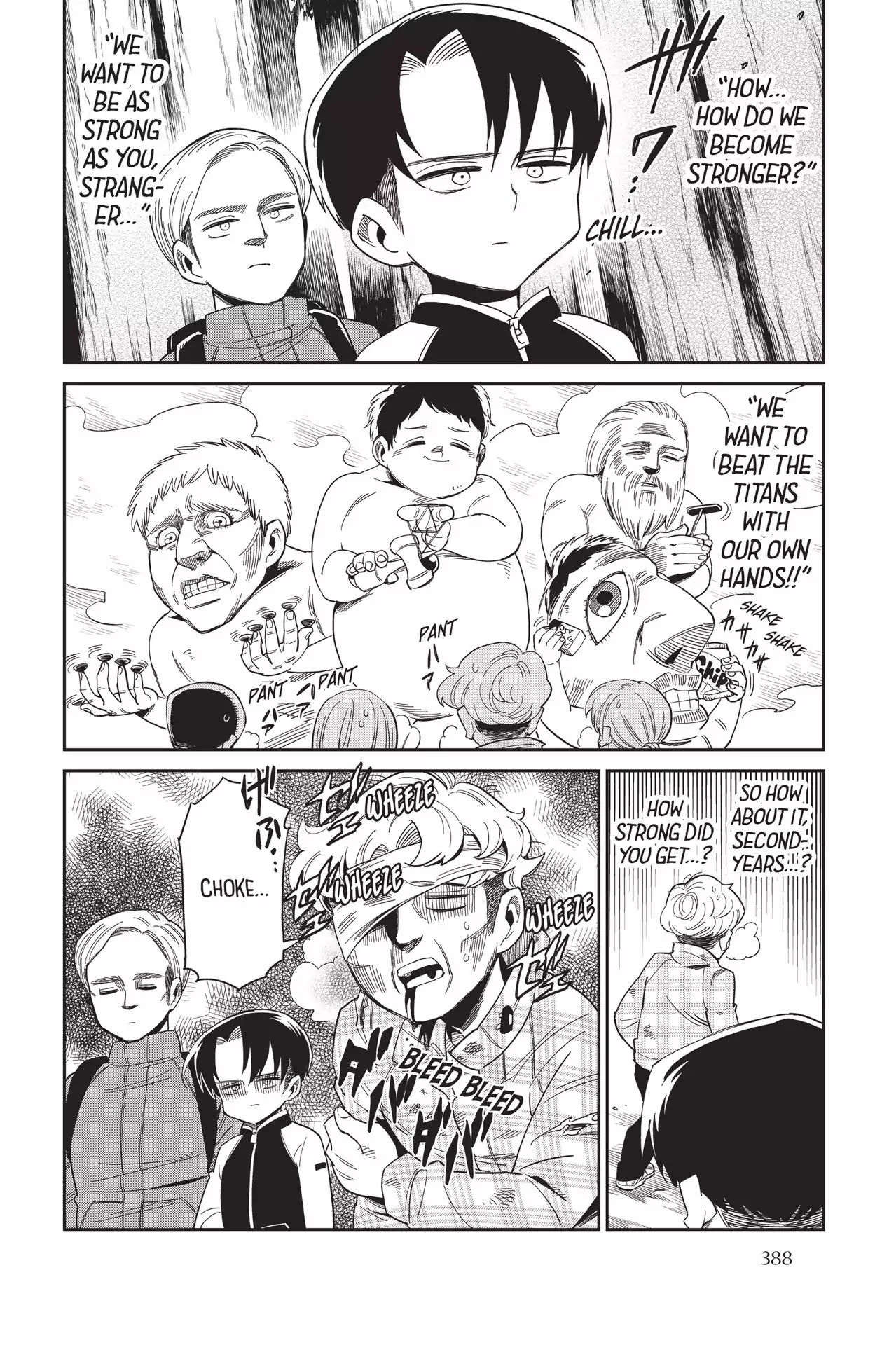 Attack on Titan: Junior High Chapter 76 page 4 - Chapter 76: Vol.5 76th Period: Working Together