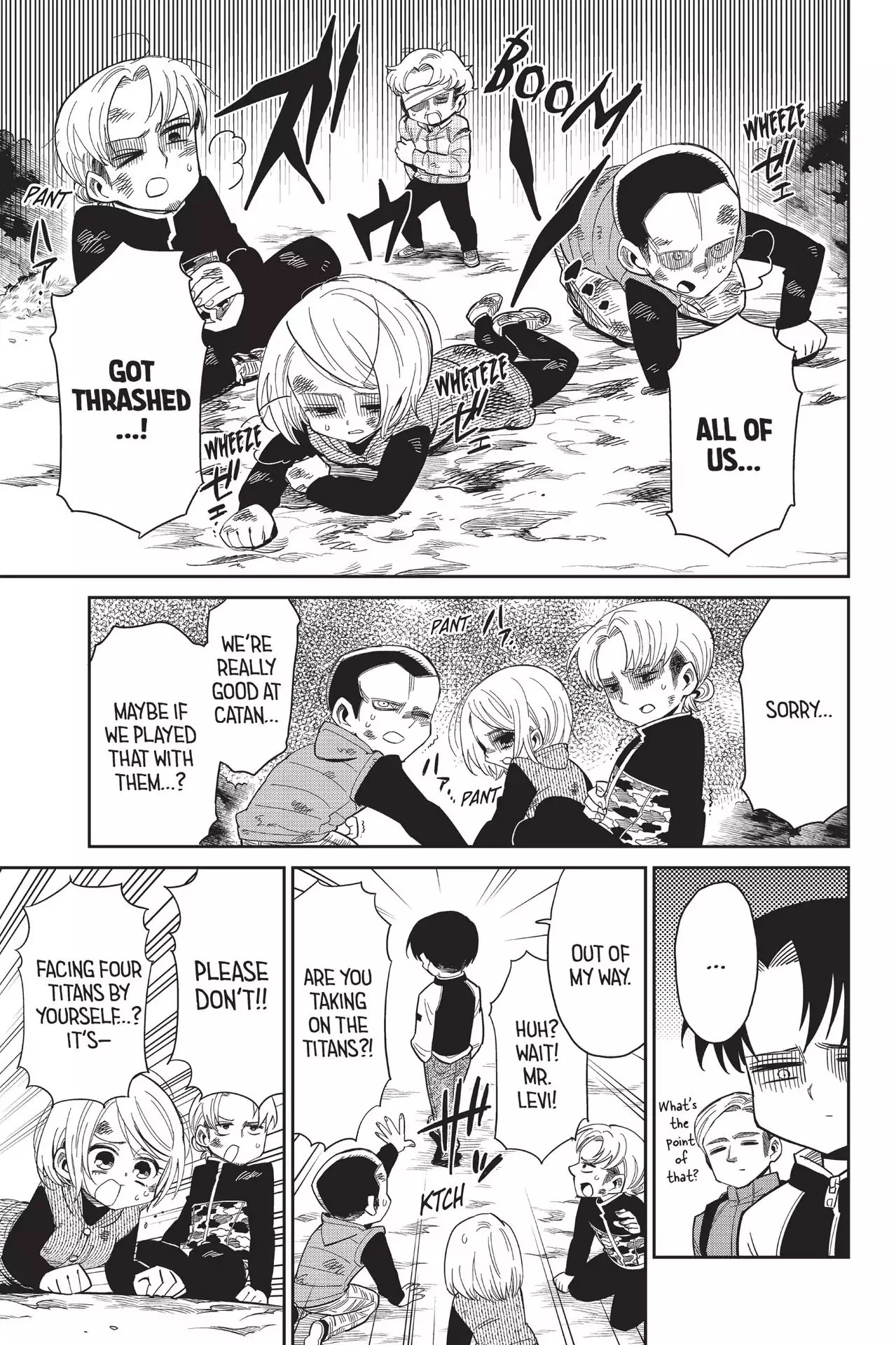 Attack on Titan: Junior High Chapter 76 page 5 - Chapter 76: Vol.5 76th Period: Working Together