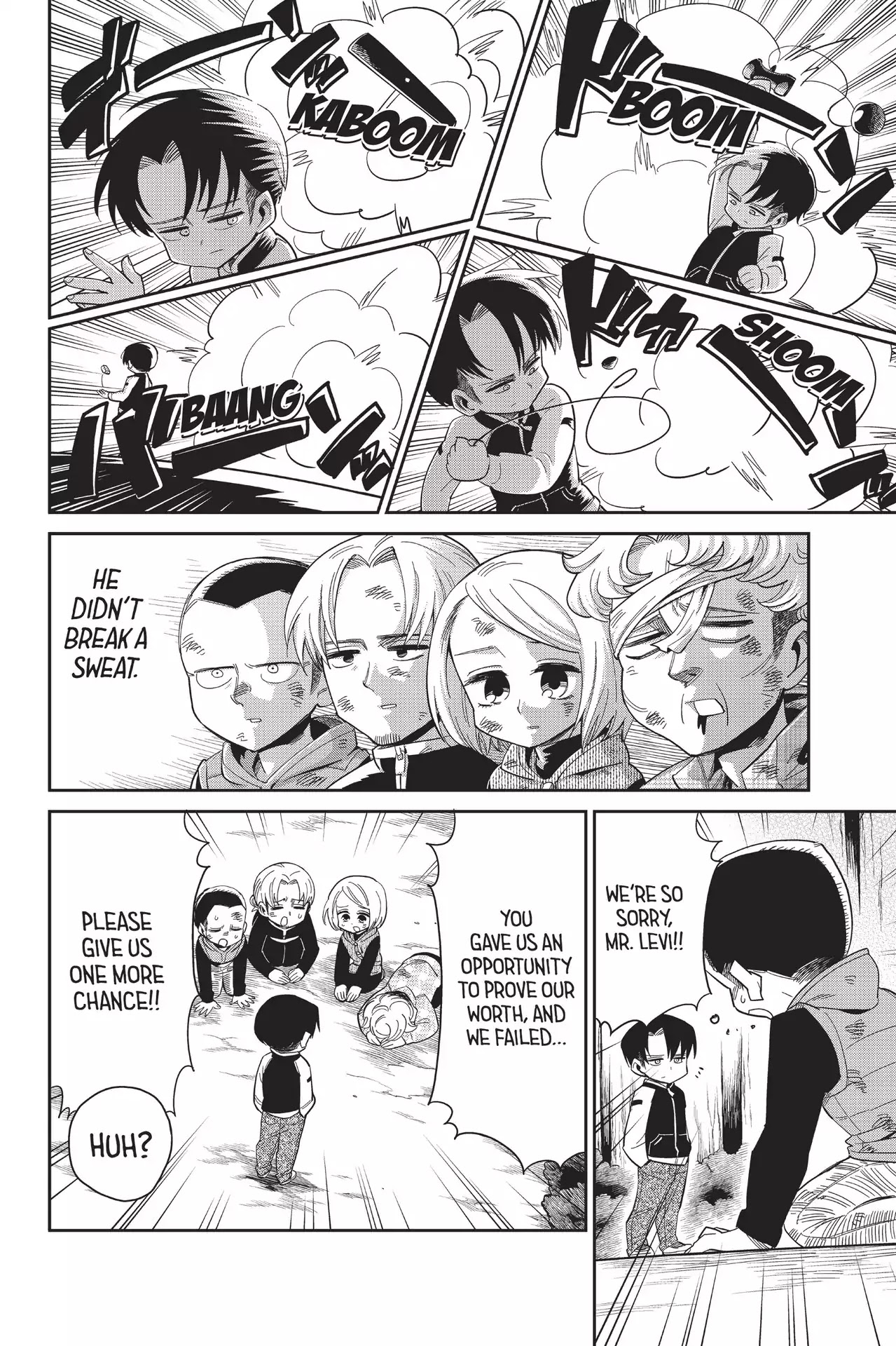 Attack on Titan: Junior High Chapter 76 page 6 - Chapter 76: Vol.5 76th Period: Working Together