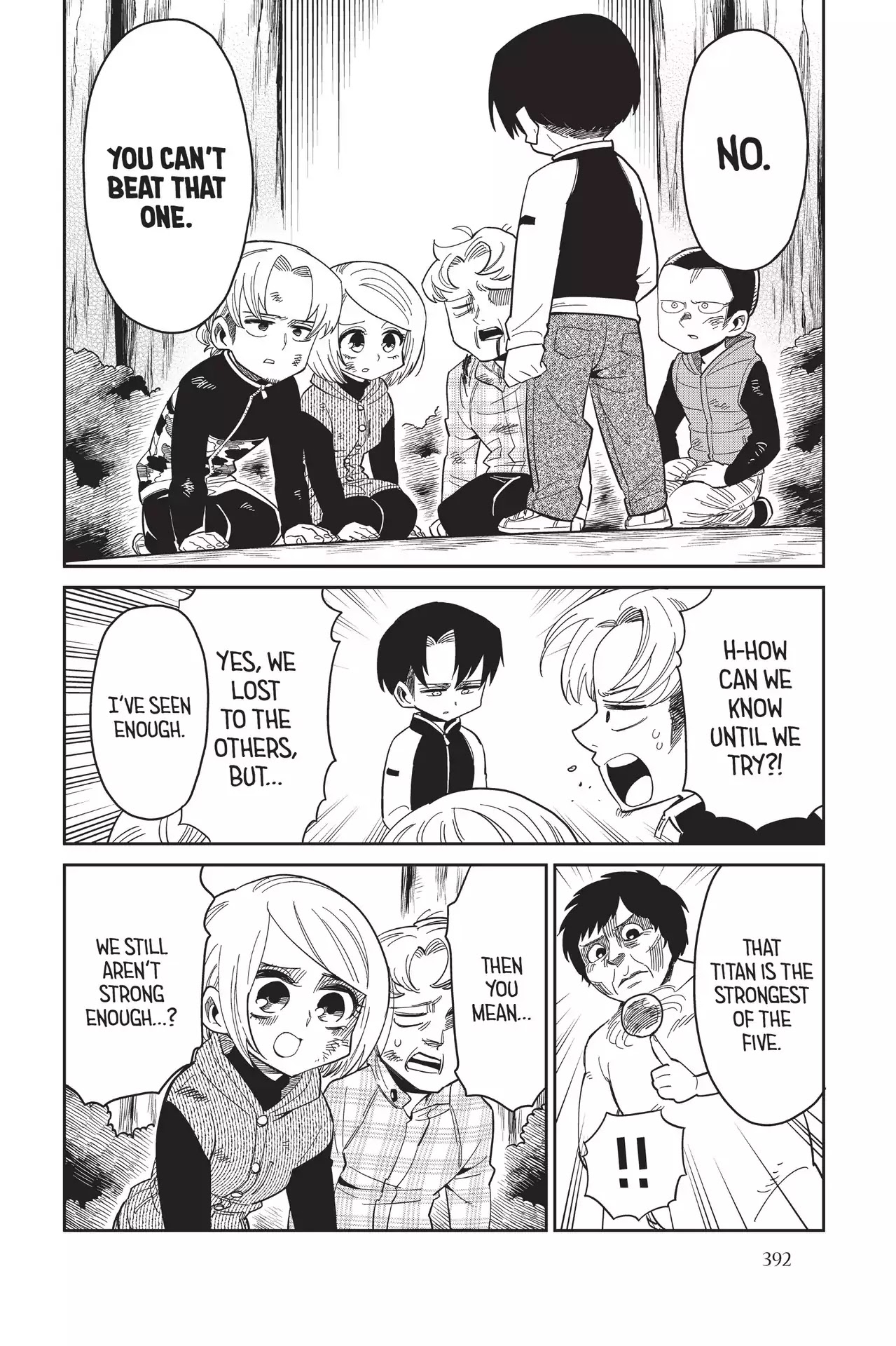 Attack on Titan: Junior High Chapter 76 page 8 - Chapter 76: Vol.5 76th Period: Working Together