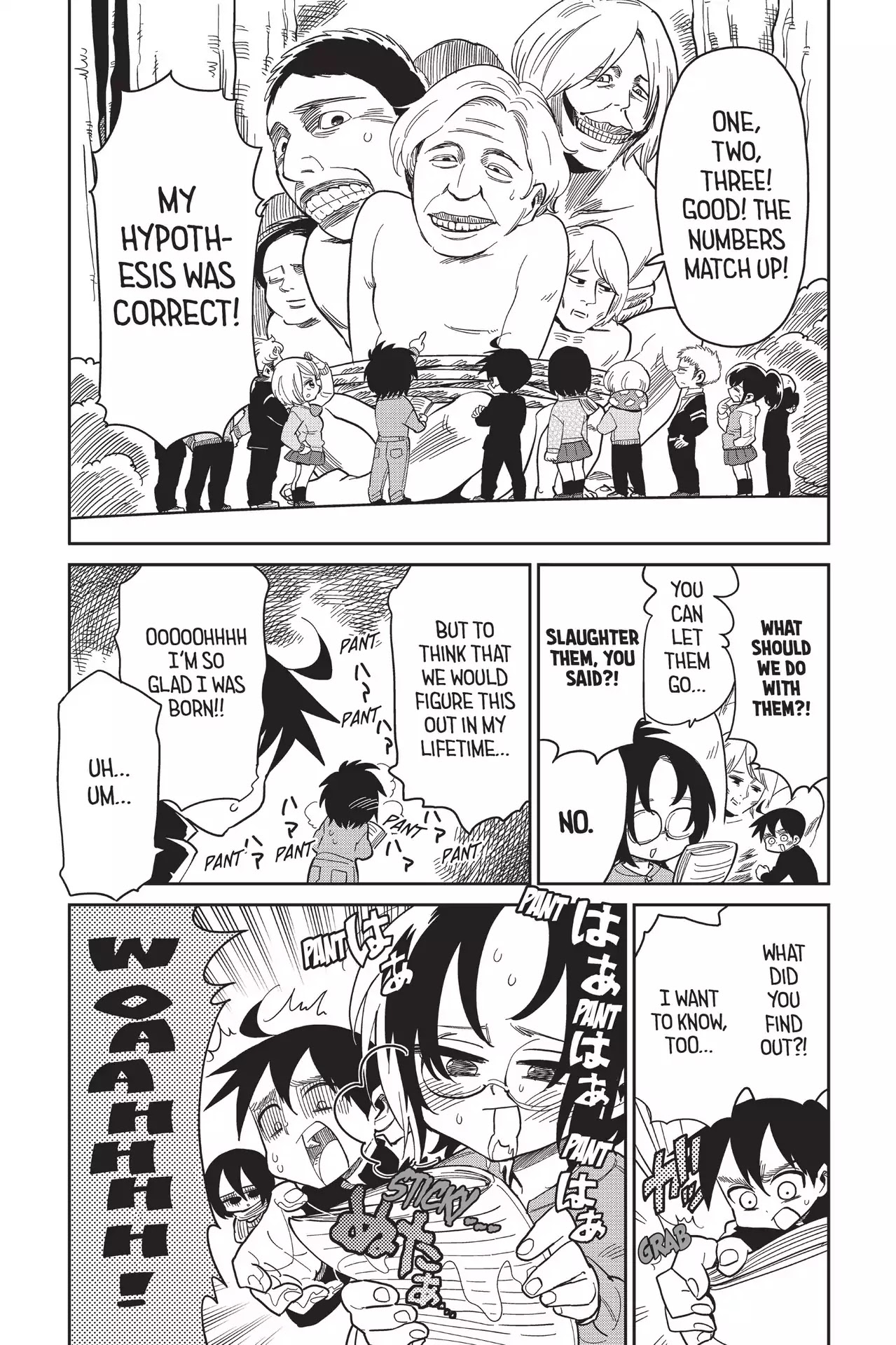Attack on Titan: Junior High Chapter 77 page 1 - Chapter 77: Vol.5 77th Period: Goodbyes For The First-Years