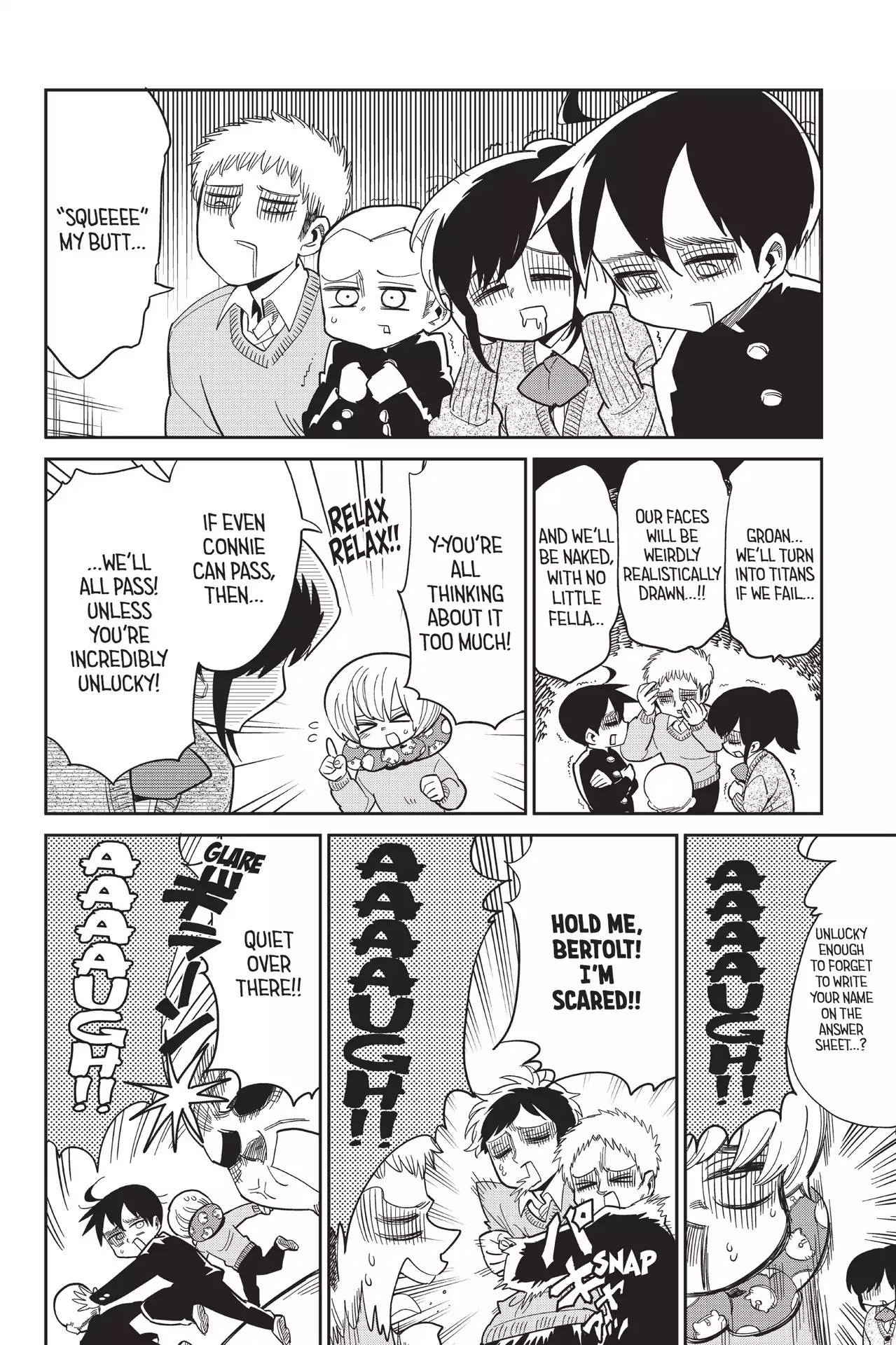Attack on Titan: Junior High Chapter 77 page 6 - Chapter 77: Vol.5 77th Period: Goodbyes For The First-Years