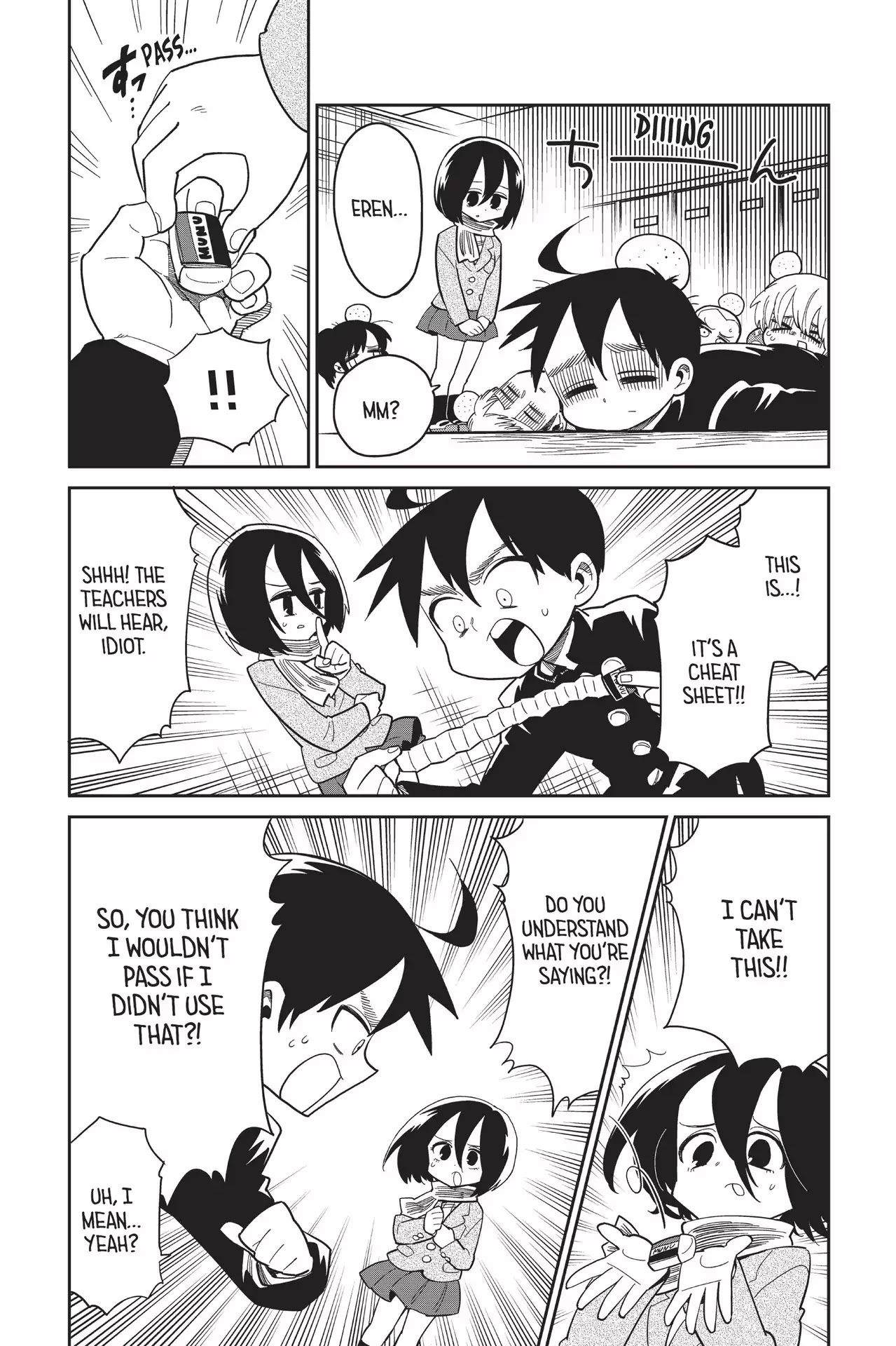 Attack on Titan: Junior High Chapter 77 page 7 - Chapter 77: Vol.5 77th Period: Goodbyes For The First-Years