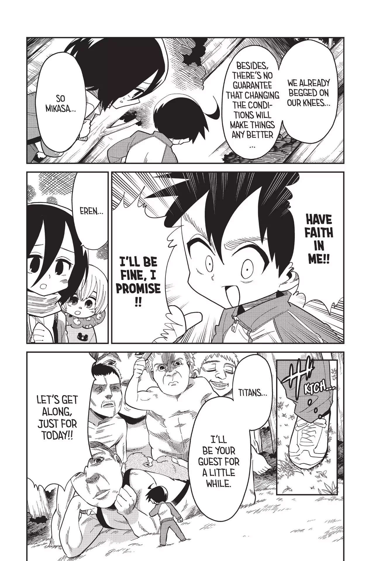 Attack on Titan: Junior High Chapter 78 page 12 - Chapter 78: Vol.5 78th Period: The Dangerous Man In Glasses