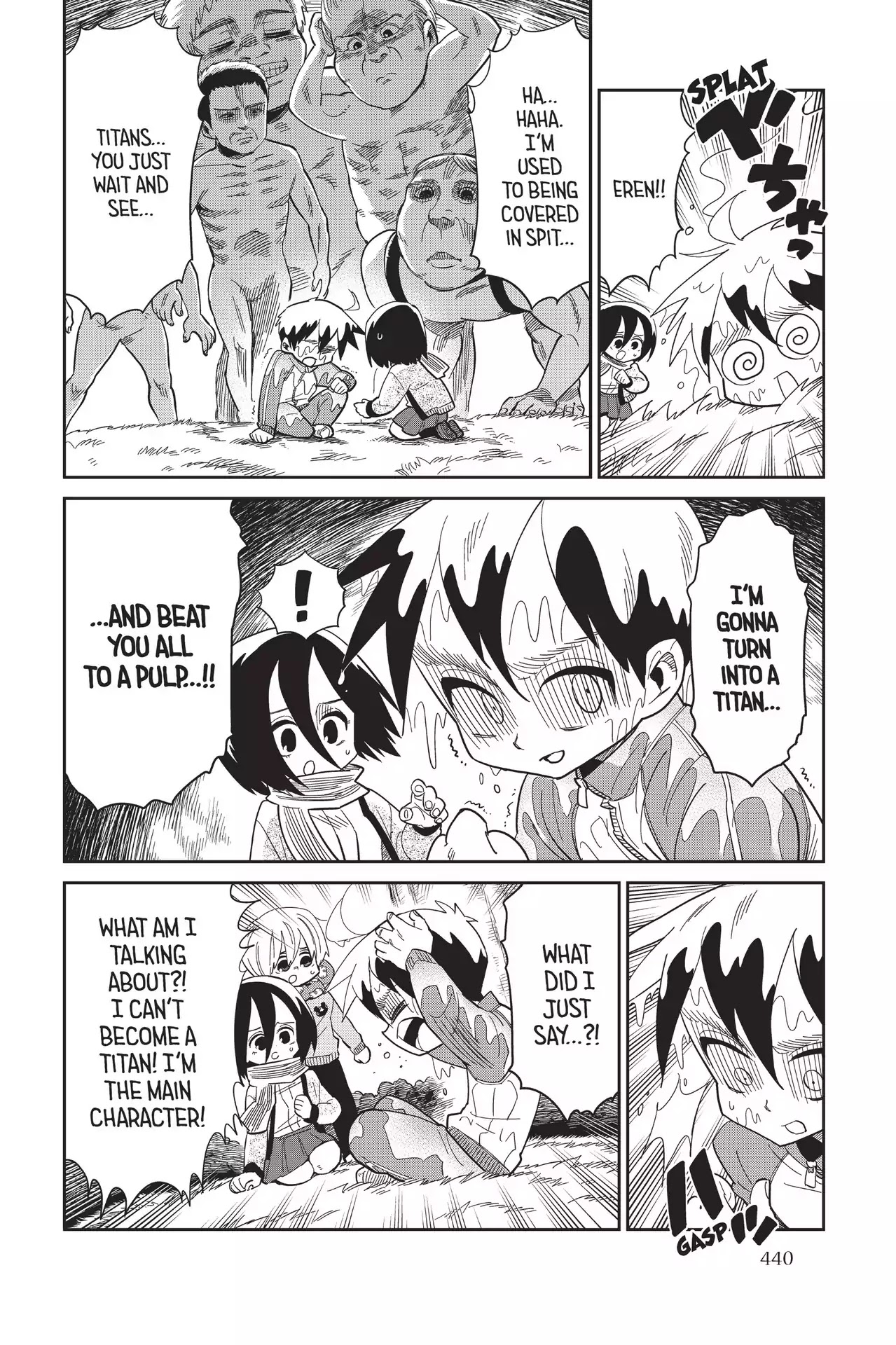 Attack on Titan: Junior High Chapter 78 page 14 - Chapter 78: Vol.5 78th Period: The Dangerous Man In Glasses