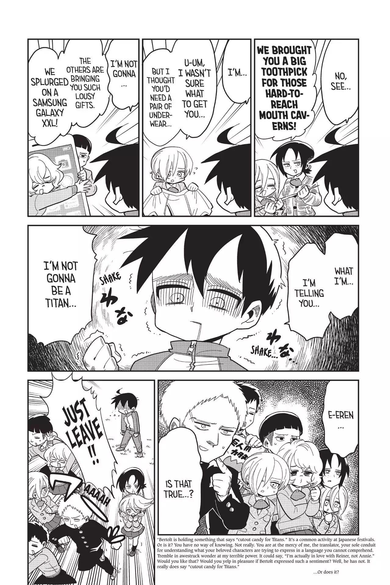 Attack on Titan: Junior High Chapter 78 page 16 - Chapter 78: Vol.5 78th Period: The Dangerous Man In Glasses