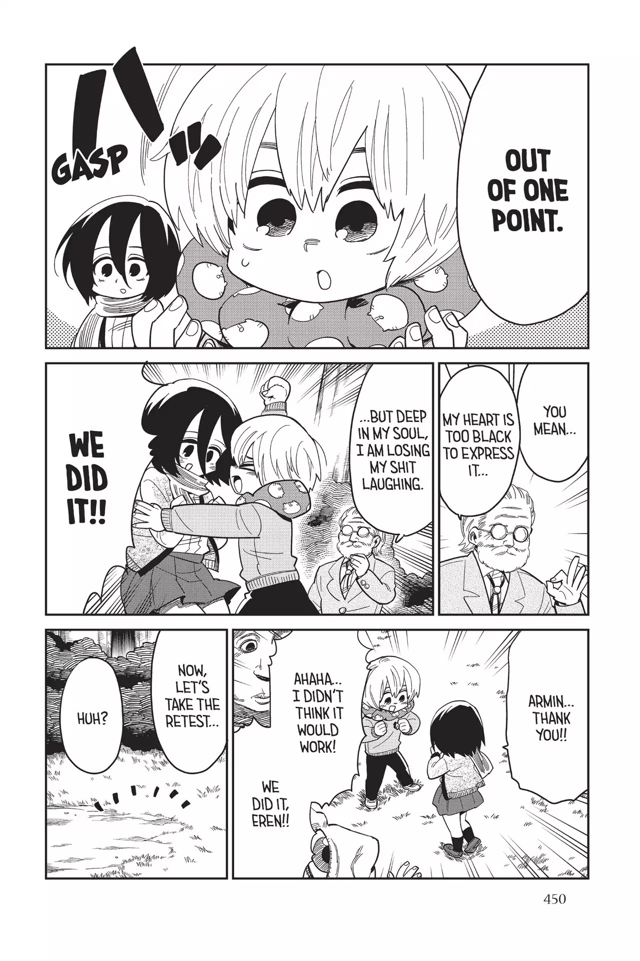 Attack on Titan: Junior High Chapter 78 page 24 - Chapter 78: Vol.5 78th Period: The Dangerous Man In Glasses