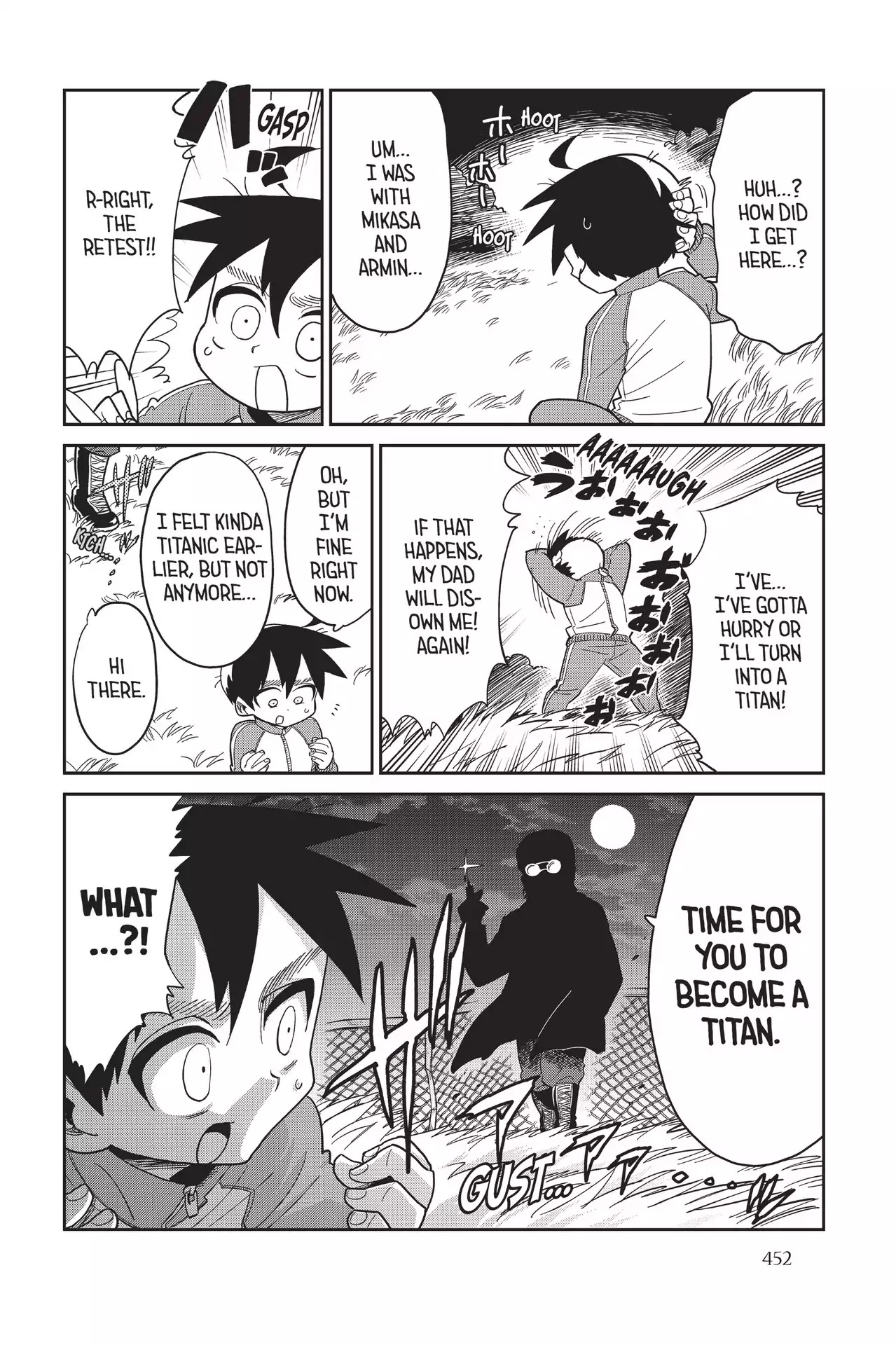 Attack on Titan: Junior High Chapter 78 page 26 - Chapter 78: Vol.5 78th Period: The Dangerous Man In Glasses