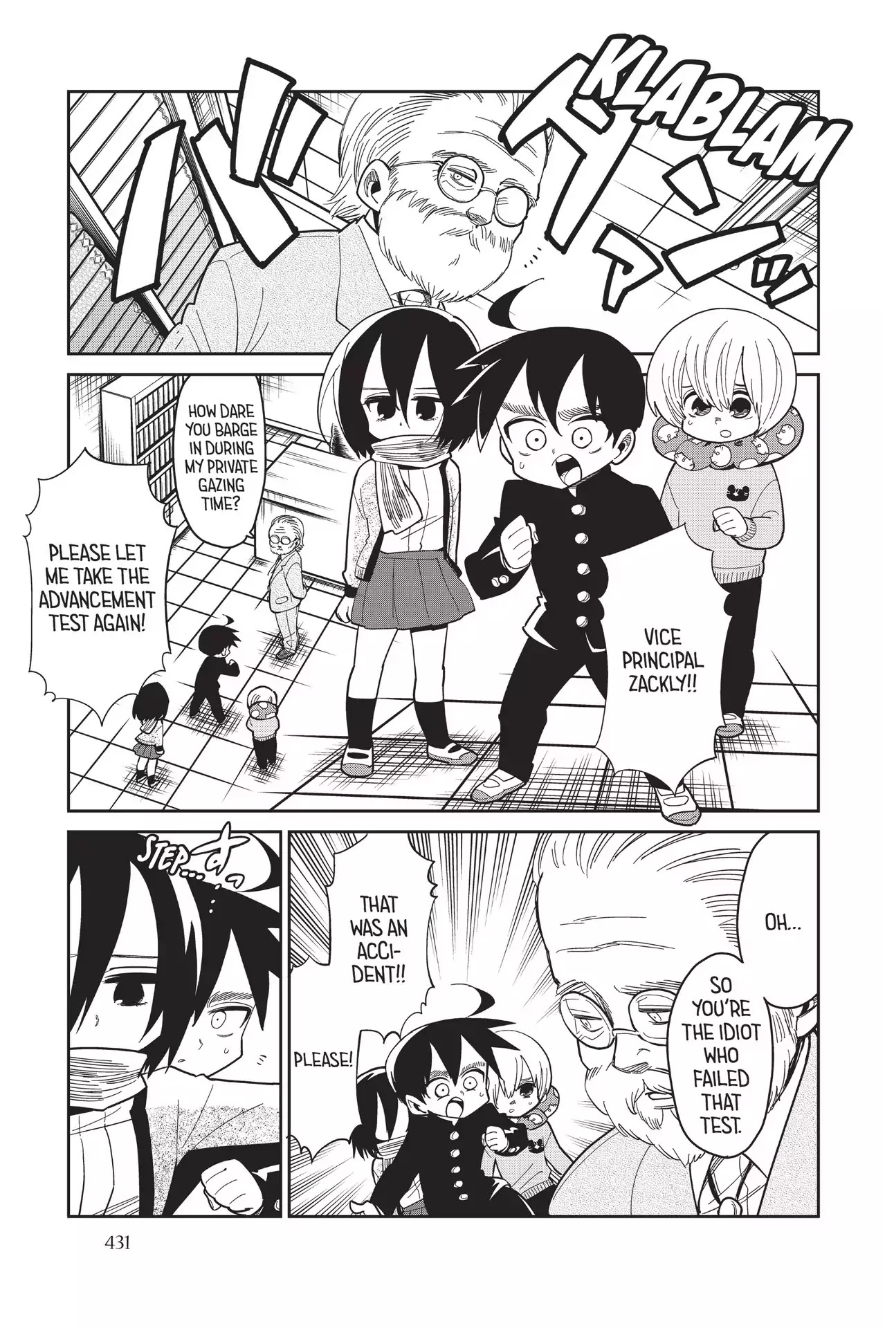 Attack on Titan: Junior High Chapter 78 page 5 - Chapter 78: Vol.5 78th Period: The Dangerous Man In Glasses
