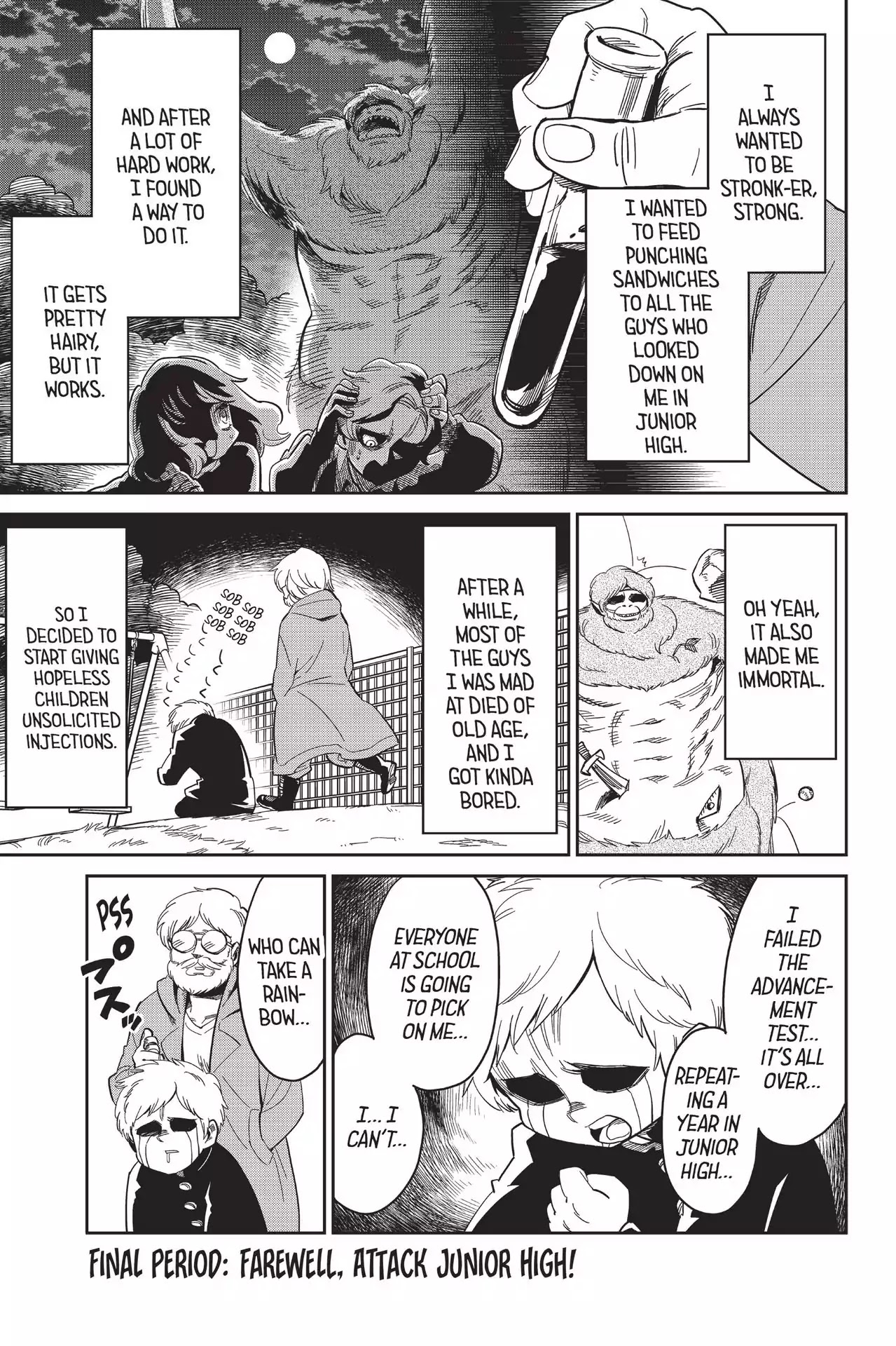 Attack on Titan: Junior High Chapter 79.5 page 1 - Vol.5 Final Period: Farewell, Attack Junior High!