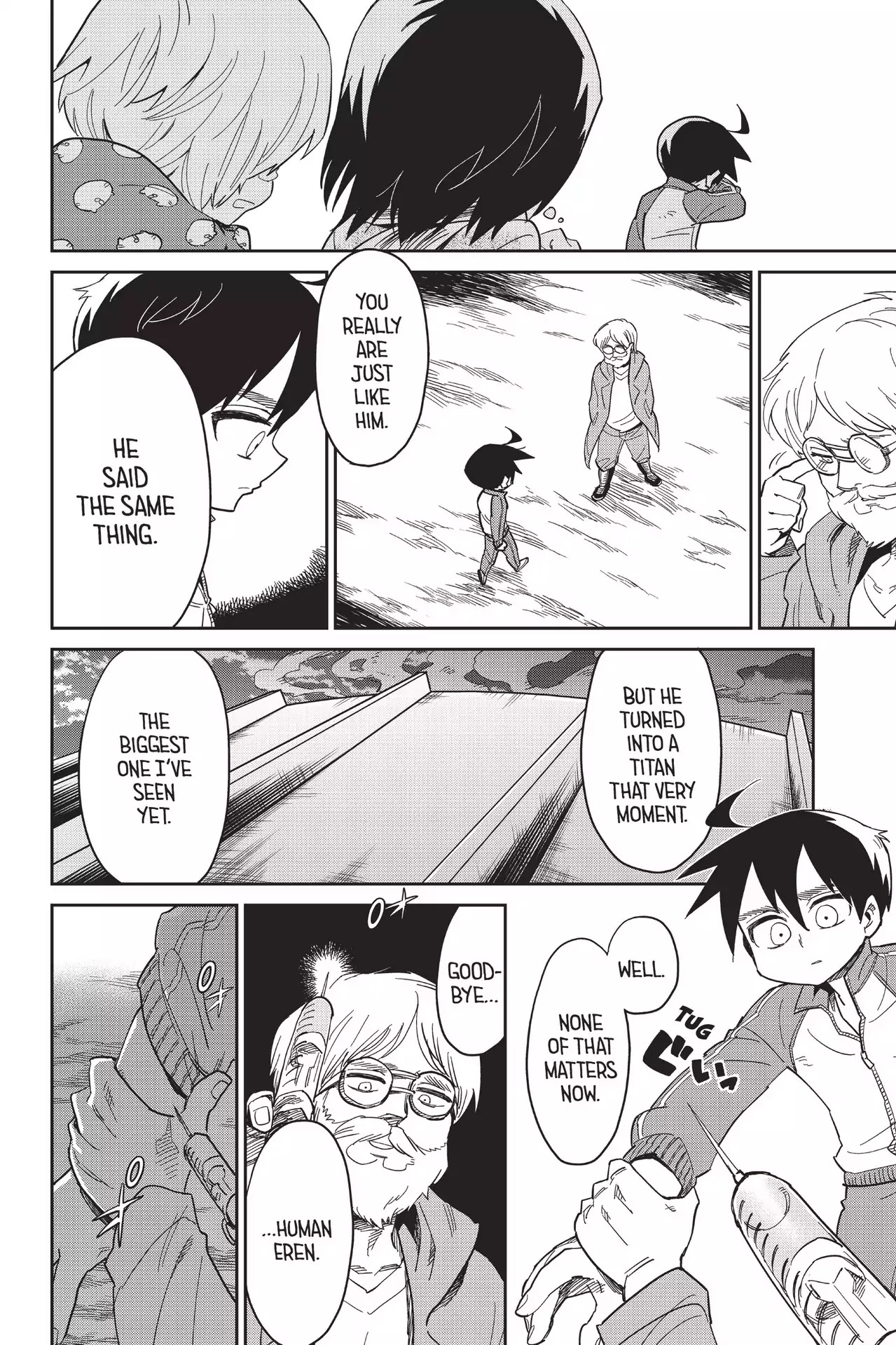 Attack on Titan: Junior High Chapter 79.5 page 14 - Vol.5 Final Period: Farewell, Attack Junior High!