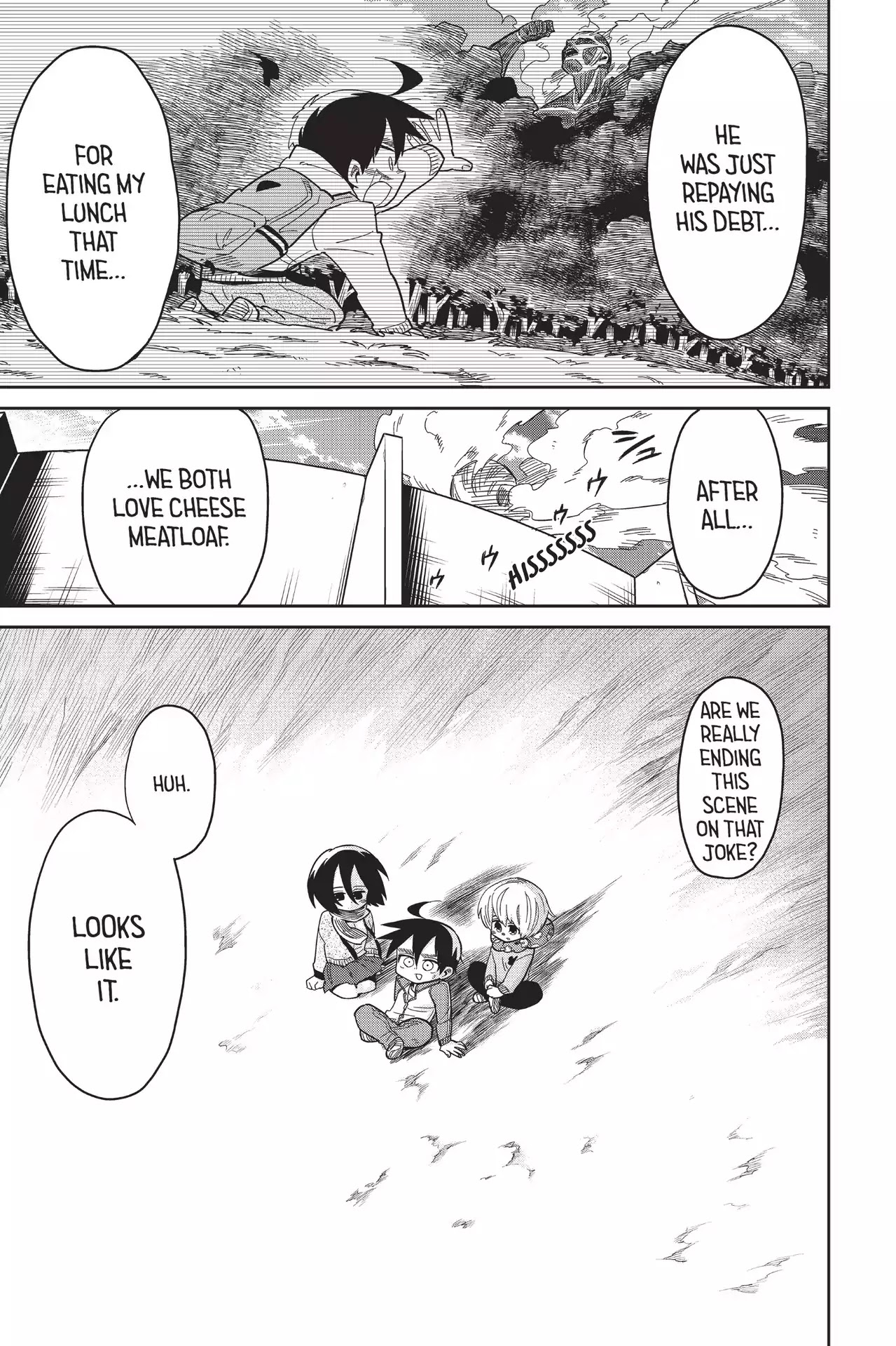 Attack on Titan: Junior High Chapter 79.5 page 21 - Vol.5 Final Period: Farewell, Attack Junior High!