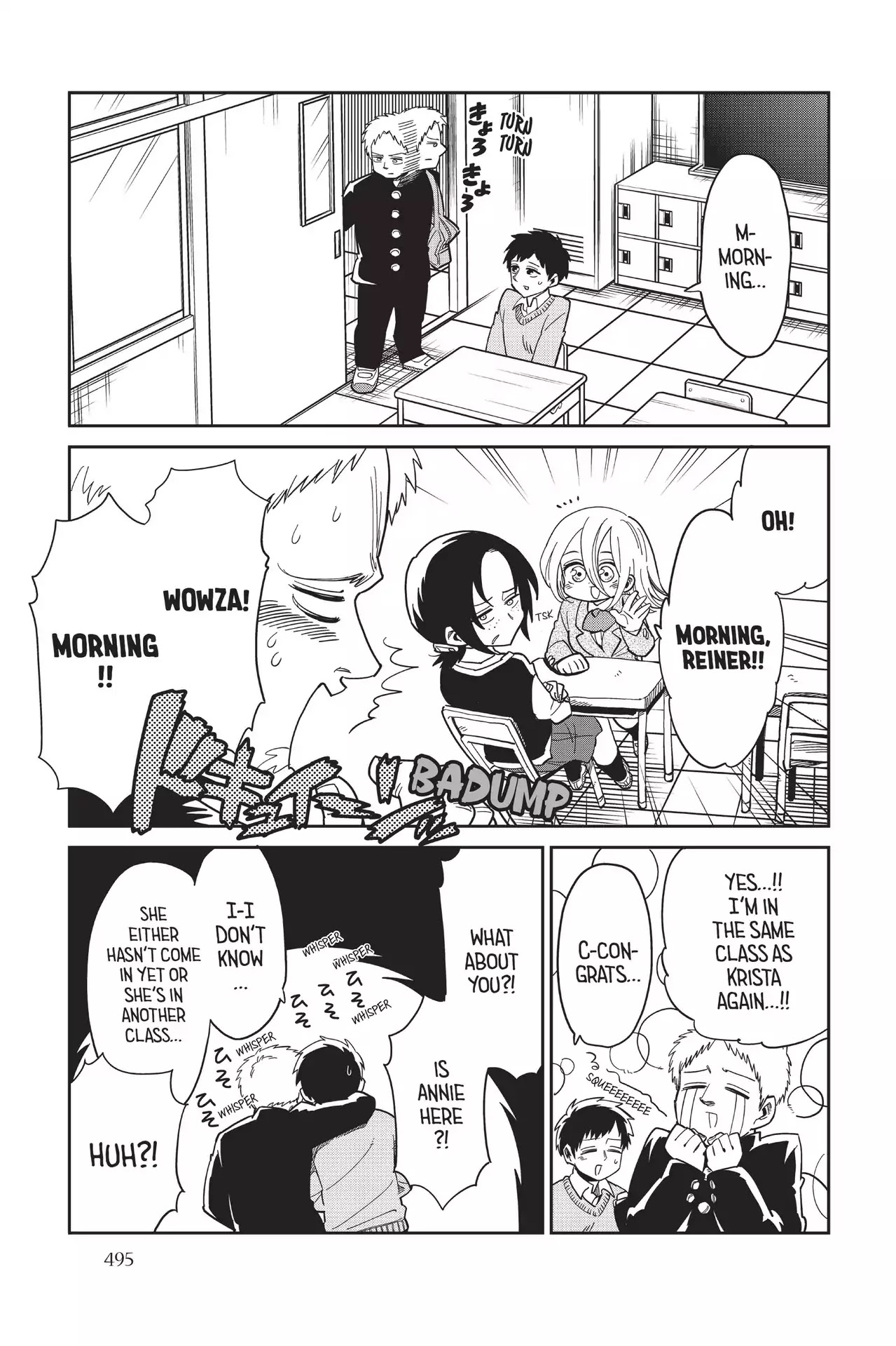 Attack on Titan: Junior High Chapter 79.5 page 23 - Vol.5 Final Period: Farewell, Attack Junior High!