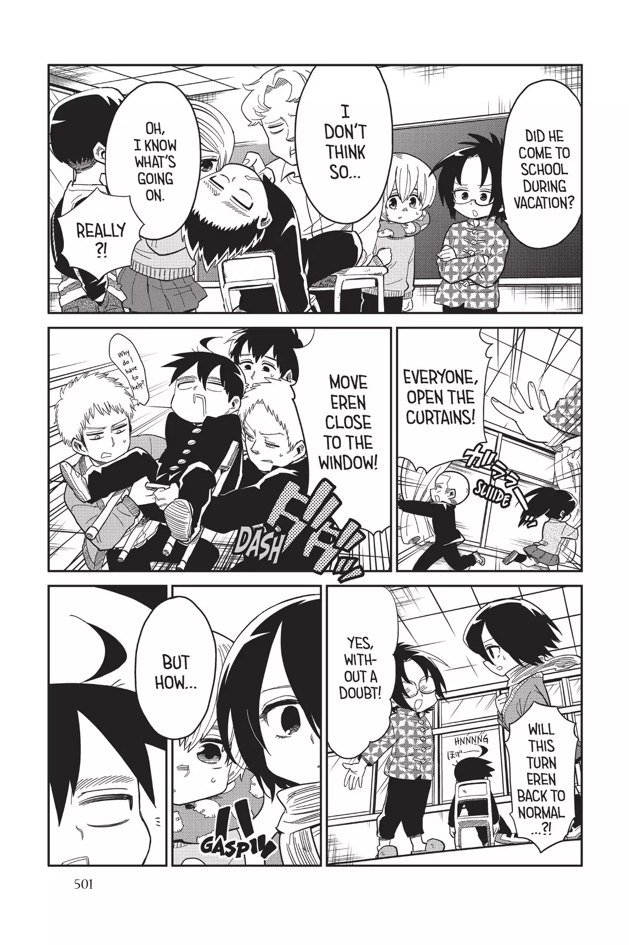 Attack on Titan: Junior High Chapter 79.5 page 29 - Vol.5 Final Period: Farewell, Attack Junior High!