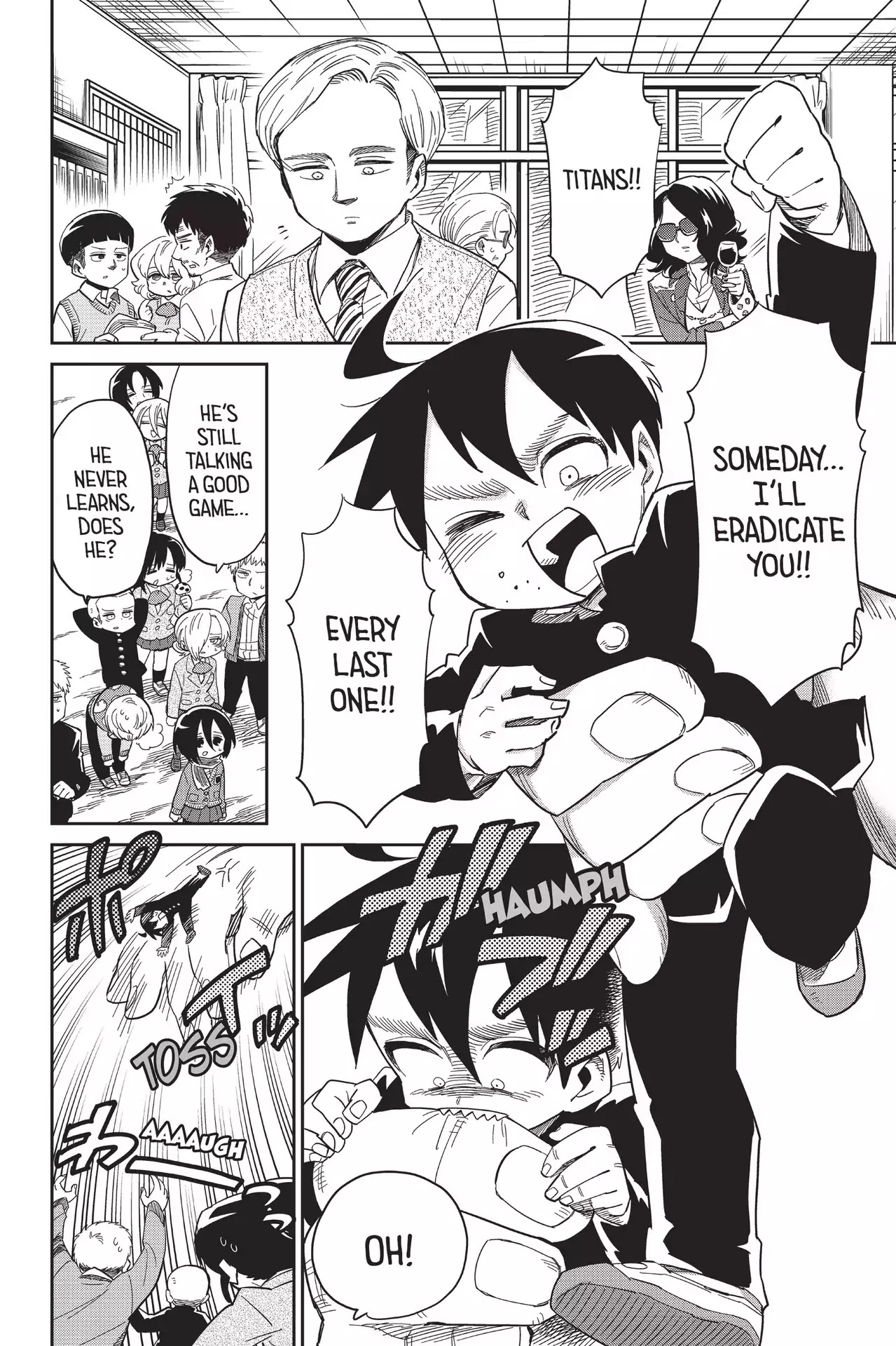 Attack on Titan: Junior High Chapter 79.5 page 32 - Vol.5 Final Period: Farewell, Attack Junior High!