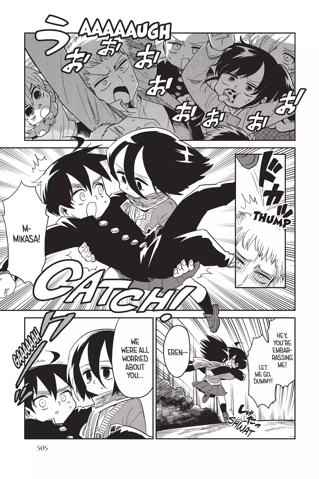 Attack on Titan: Junior High Chapter 79.5 page 33 - Vol.5 Final Period: Farewell, Attack Junior High!