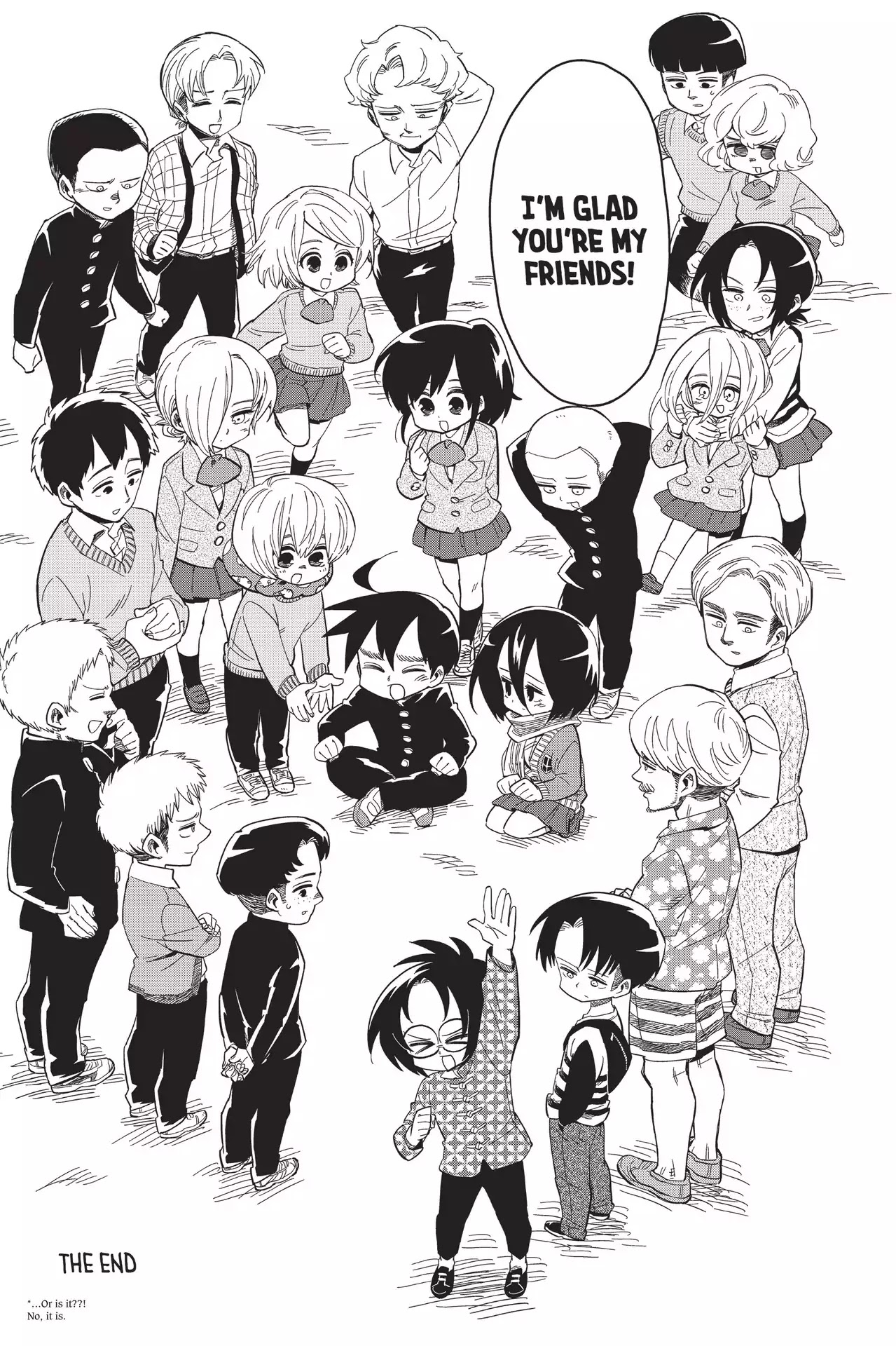 Attack on Titan: Junior High Chapter 79.5 page 35 - Vol.5 Final Period: Farewell, Attack Junior High!