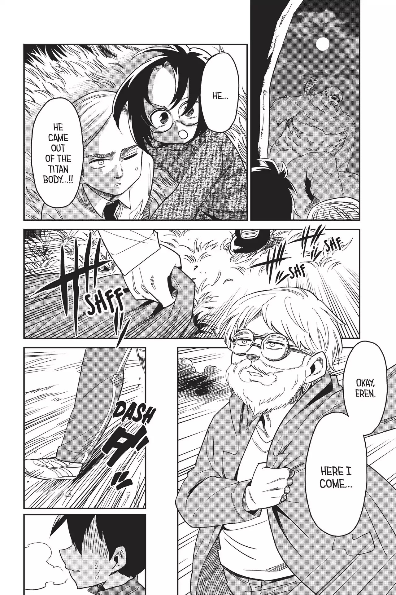 Attack on Titan: Junior High Chapter 79.5 page 4 - Vol.5 Final Period: Farewell, Attack Junior High!
