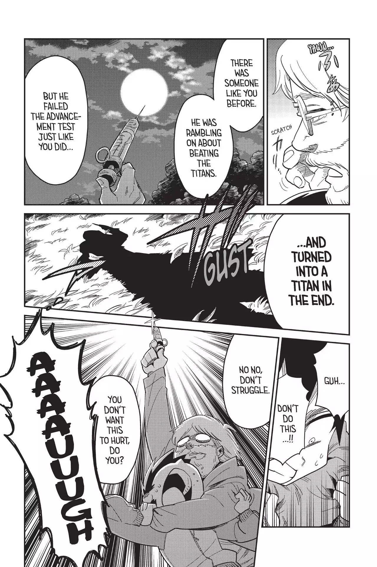 Attack on Titan: Junior High Chapter 79 page 10 - Chapter 79: Vol.5 79th Period: Scary Campus Tales! He Who Turns Kids Into Titans