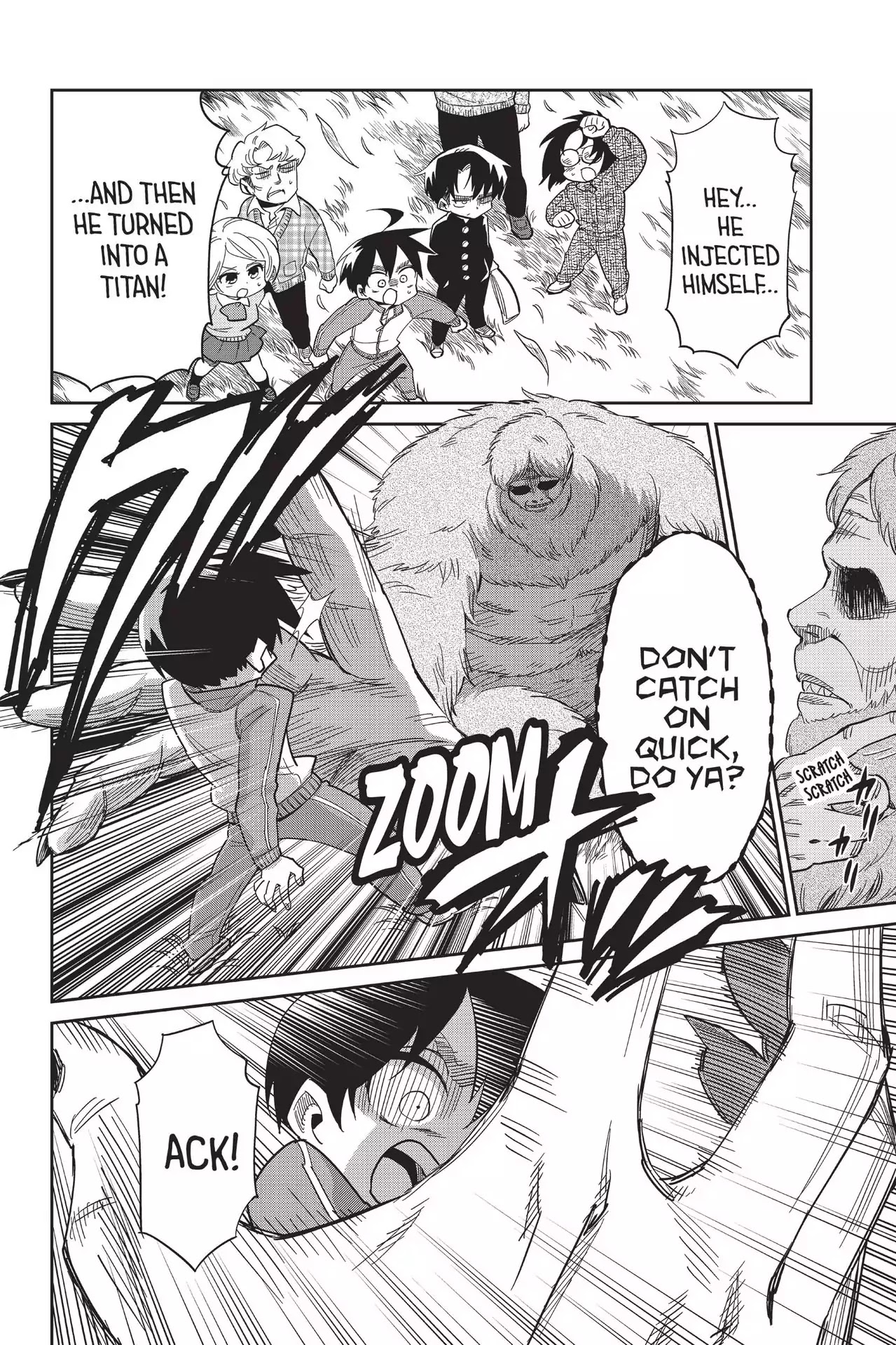 Attack on Titan: Junior High Chapter 79 page 16 - Chapter 79: Vol.5 79th Period: Scary Campus Tales! He Who Turns Kids Into Titans