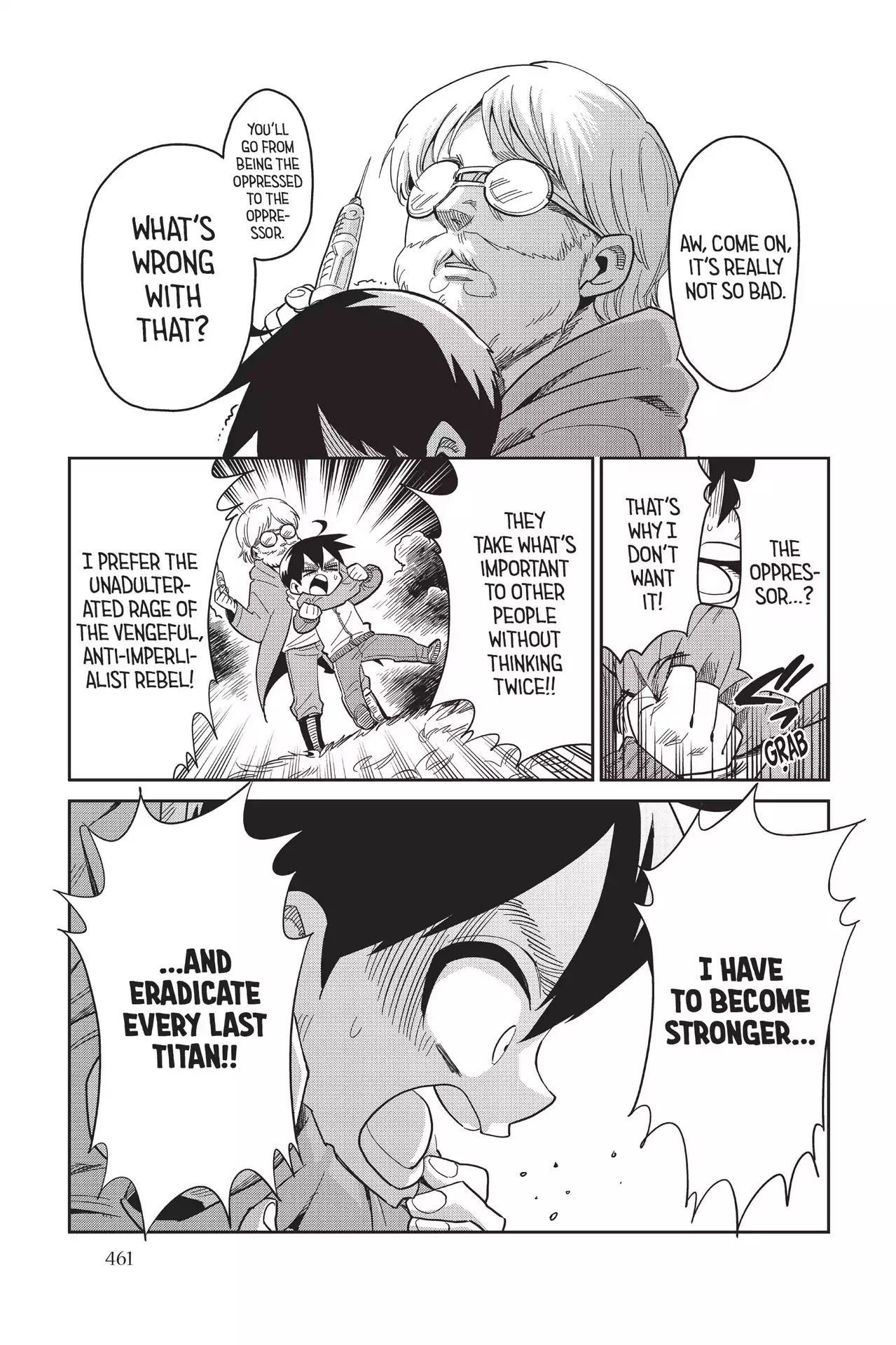 Attack on Titan: Junior High Chapter 79 page 9 - Chapter 79: Vol.5 79th Period: Scary Campus Tales! He Who Turns Kids Into Titans