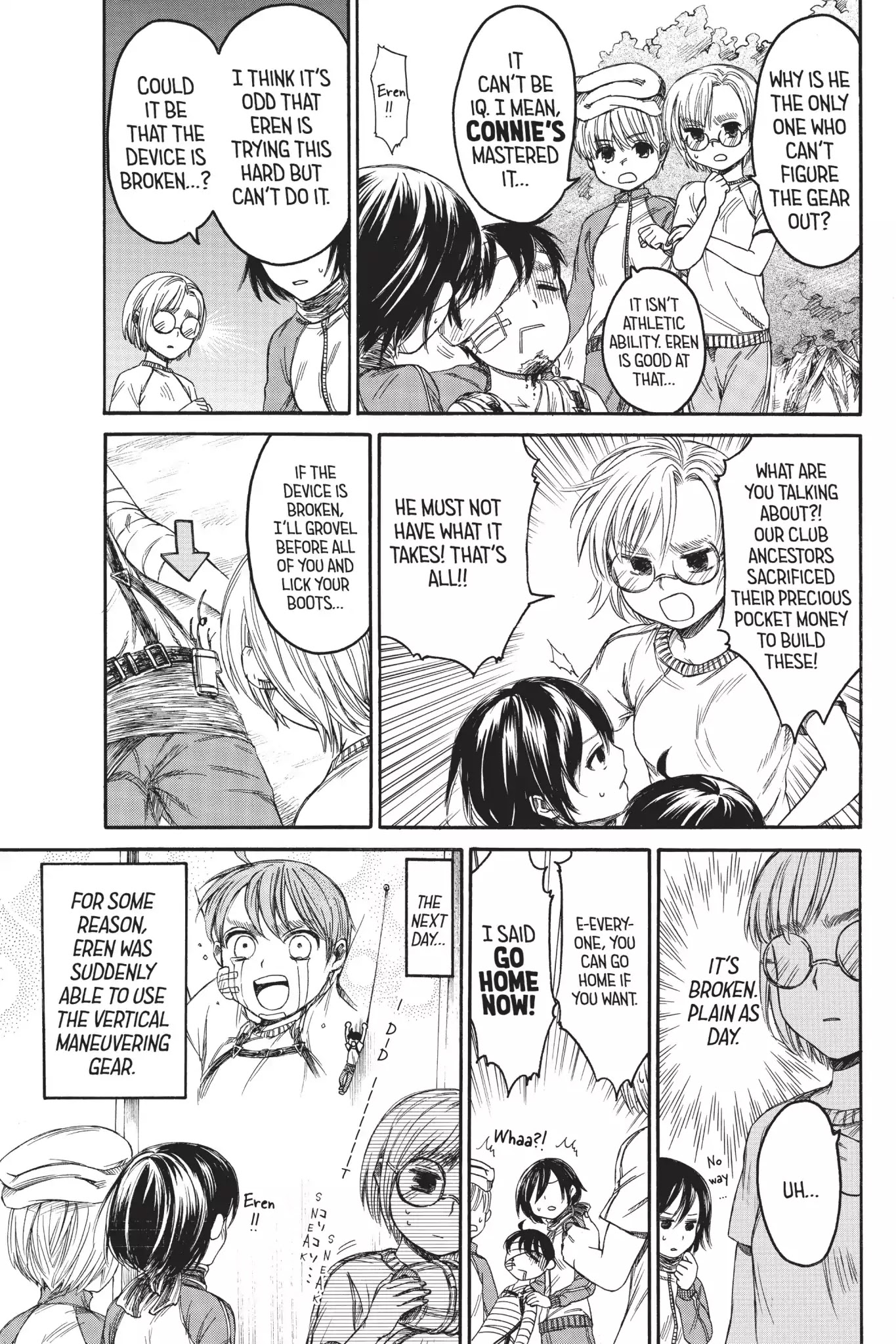 Attack on Titan: Junior High Chapter 8 page 15 - Chapter 8: Vol.1 8th Period: The Beautifiers