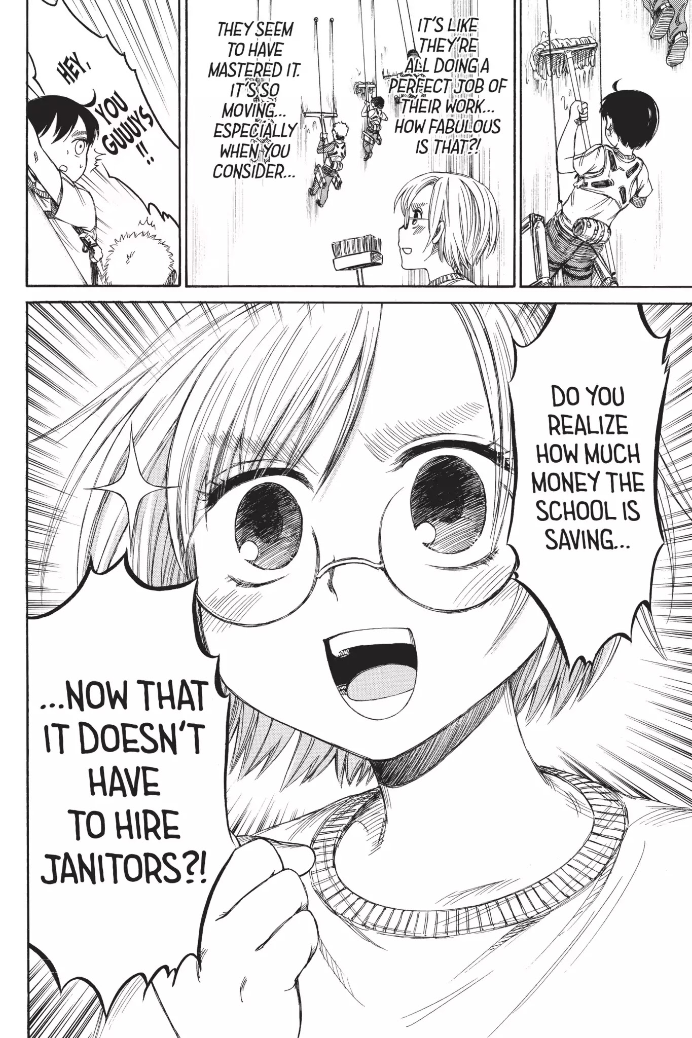 Attack on Titan: Junior High Chapter 8 page 18 - Chapter 8: Vol.1 8th Period: The Beautifiers