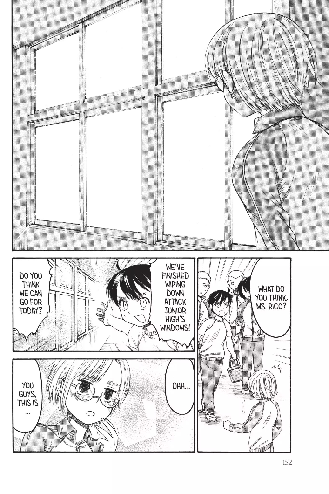 Attack on Titan: Junior High Chapter 8 page 8 - Chapter 8: Vol.1 8th Period: The Beautifiers