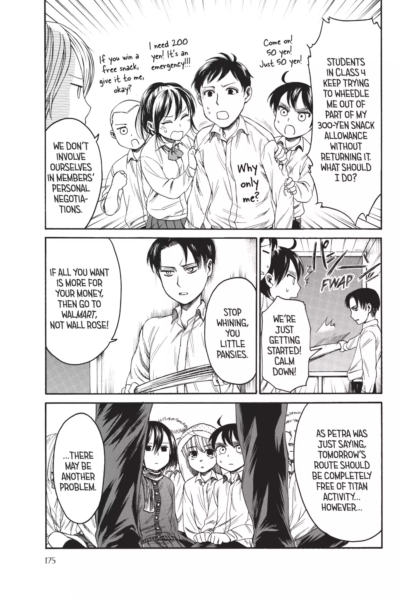 Attack on Titan: Junior High Chapter 9 page 11 - Chapter 9: Vol.1 9th Period: This Is Not A Game