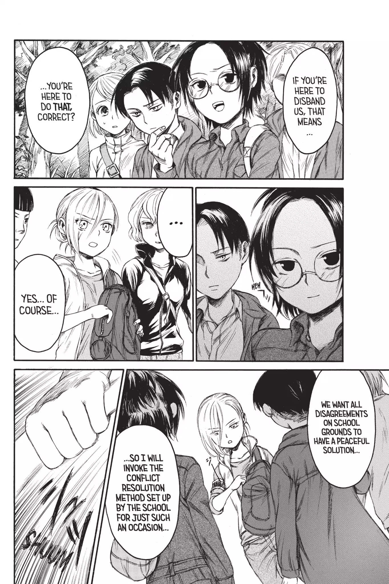 Attack on Titan: Junior High Chapter 9 page 20 - Chapter 9: Vol.1 9th Period: This Is Not A Game