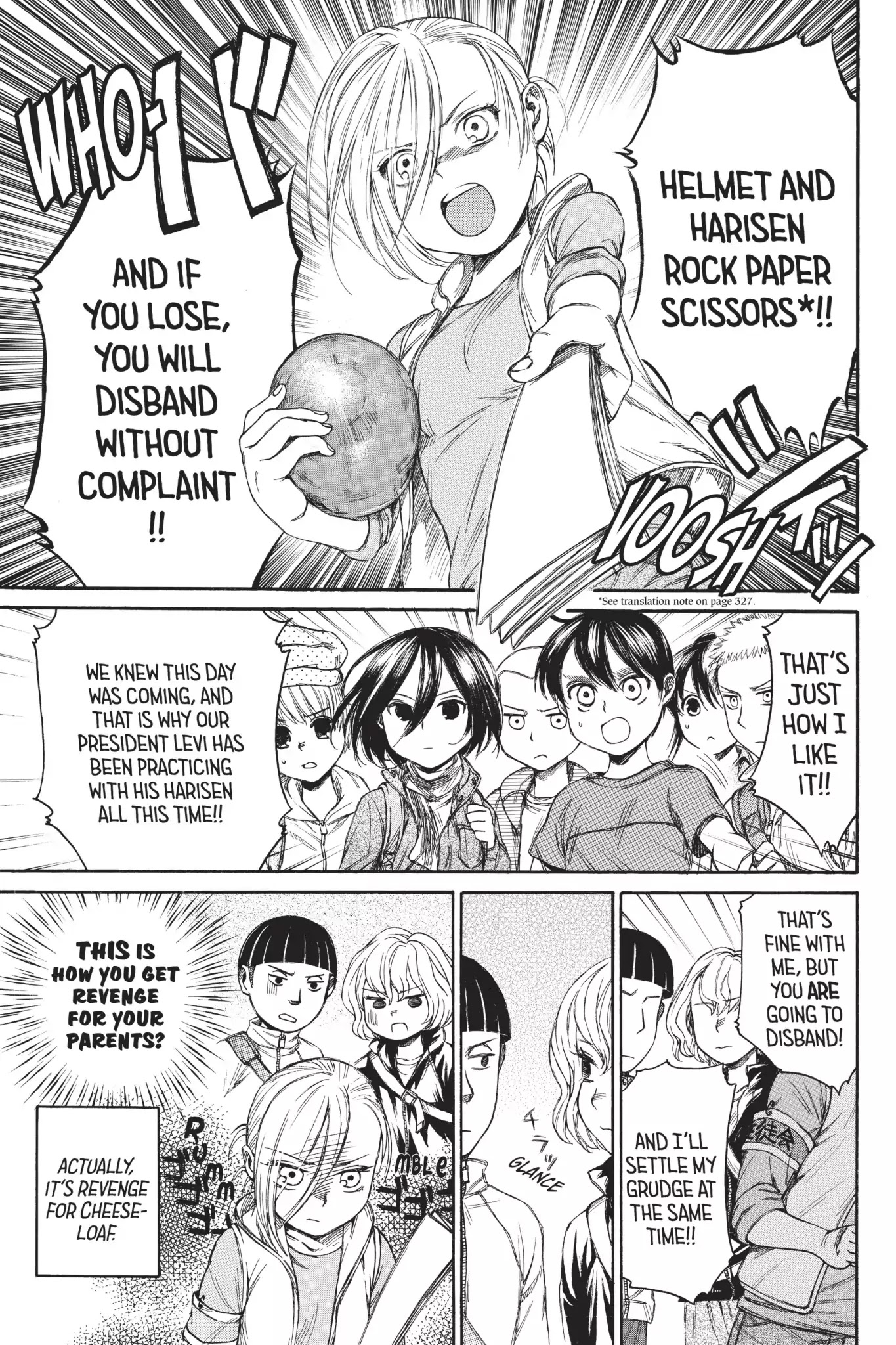 Attack on Titan: Junior High Chapter 9 page 21 - Chapter 9: Vol.1 9th Period: This Is Not A Game