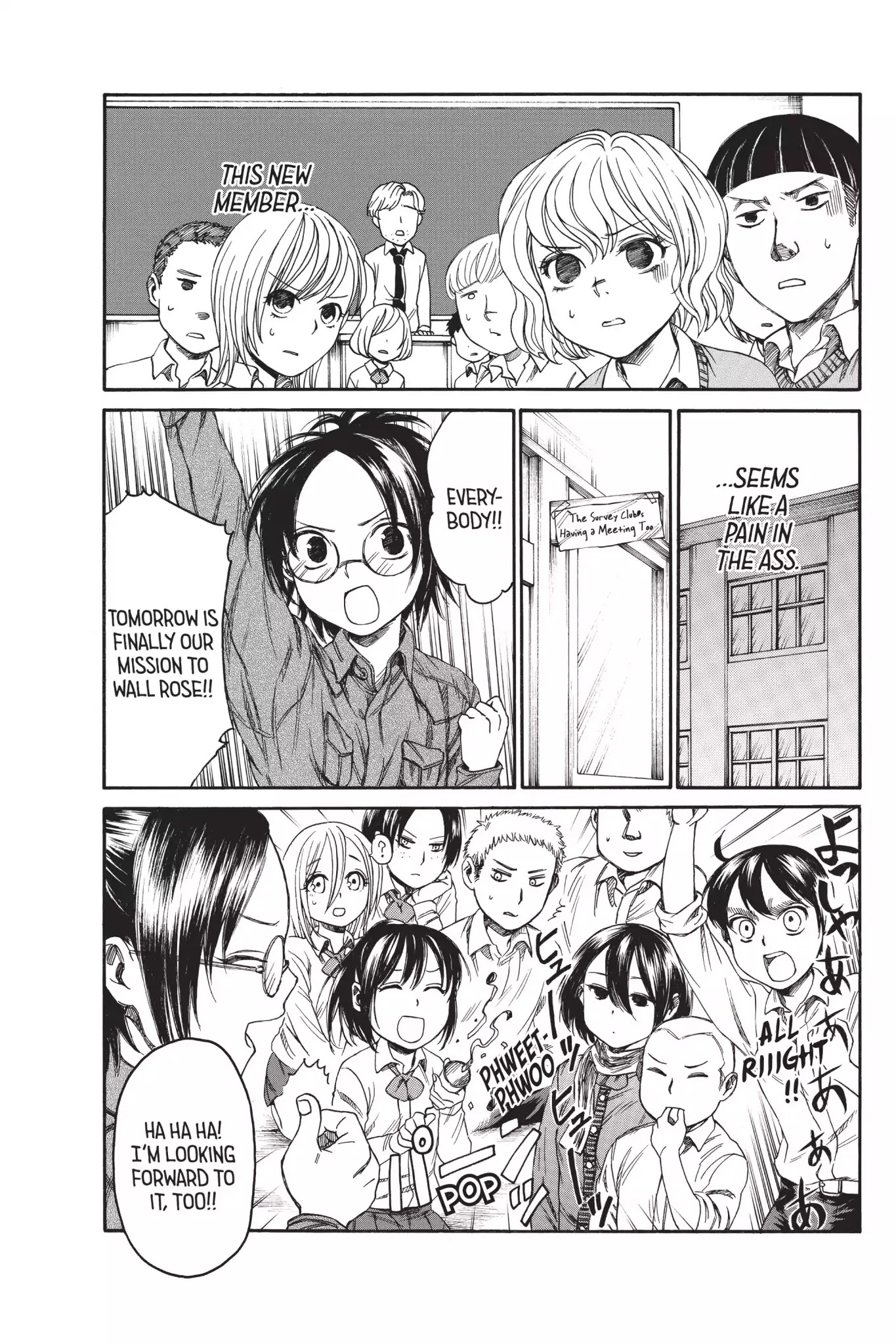 Attack on Titan: Junior High Chapter 9 page 9 - Chapter 9: Vol.1 9th Period: This Is Not A Game