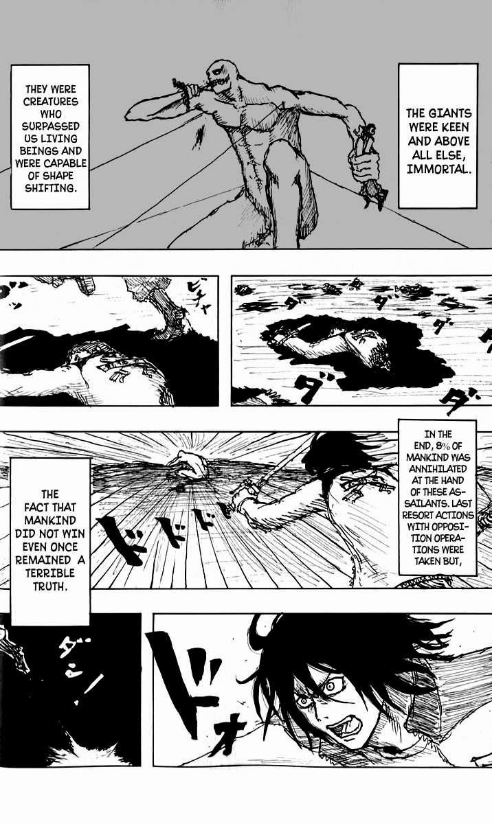 Attack on Titan Chapter 0 page 5 - Chapter 0
