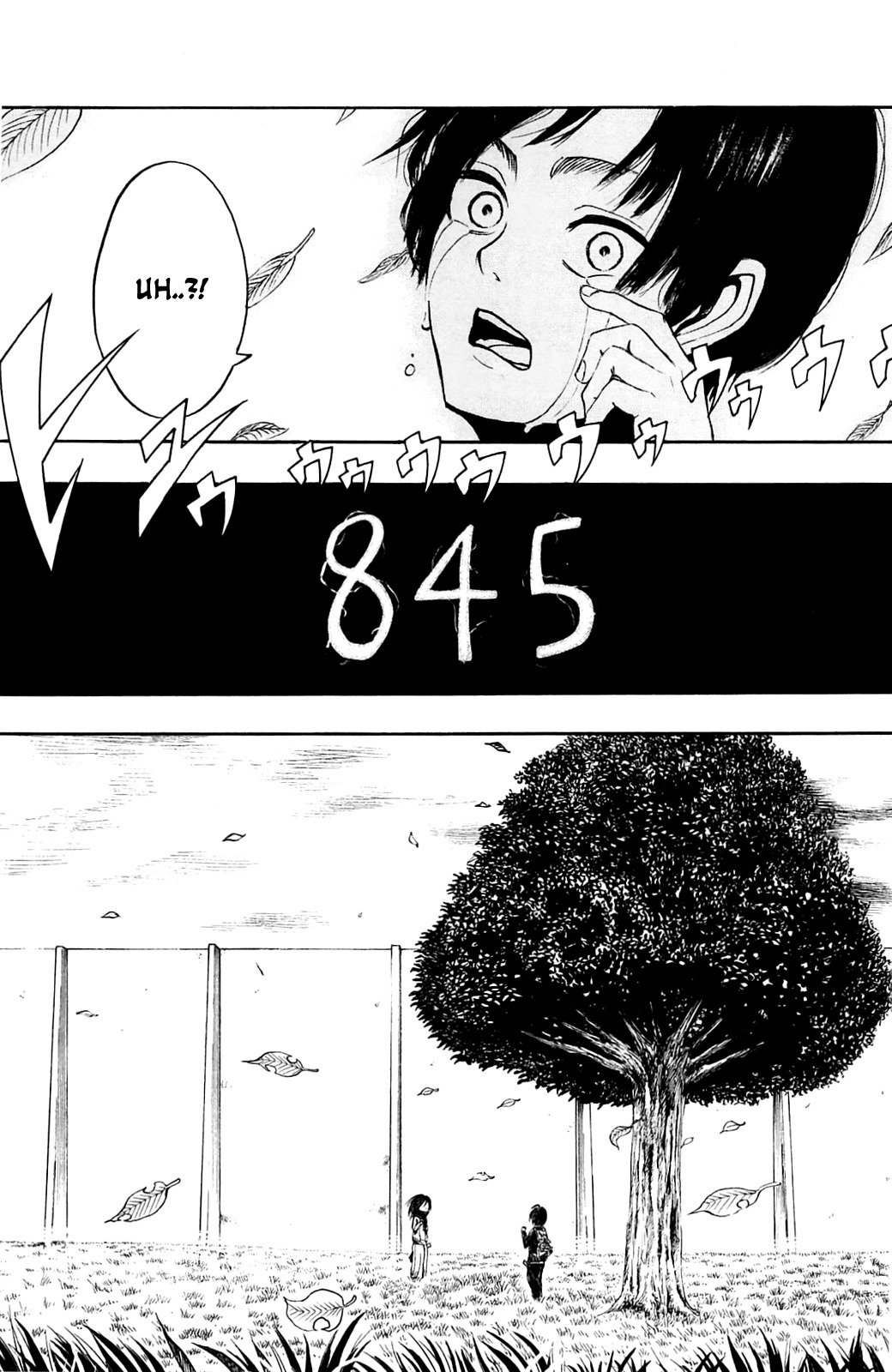 Attack on Titan manga, chapter 1, page 22 of 59