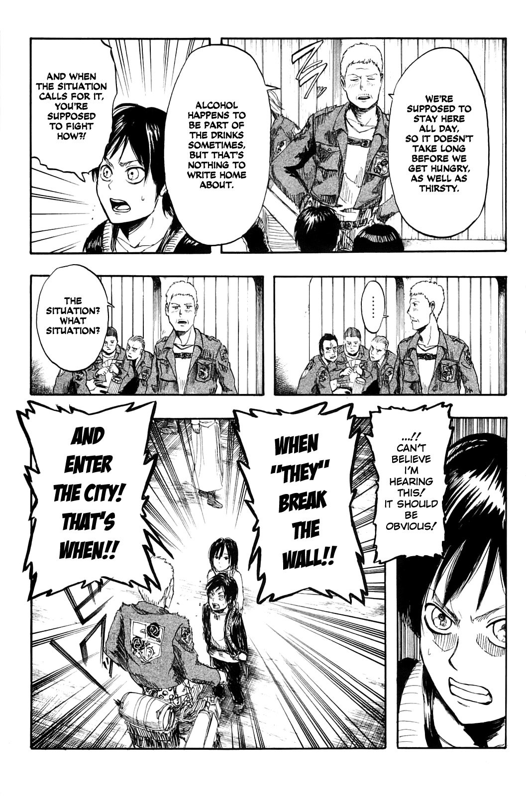 Attack on Titan manga, chapter 1, page 27 of 59