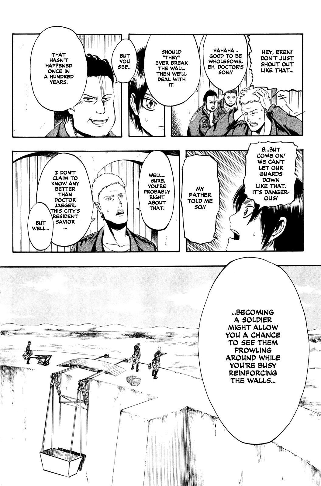 Attack on Titan manga, chapter 1, page 28 of 59