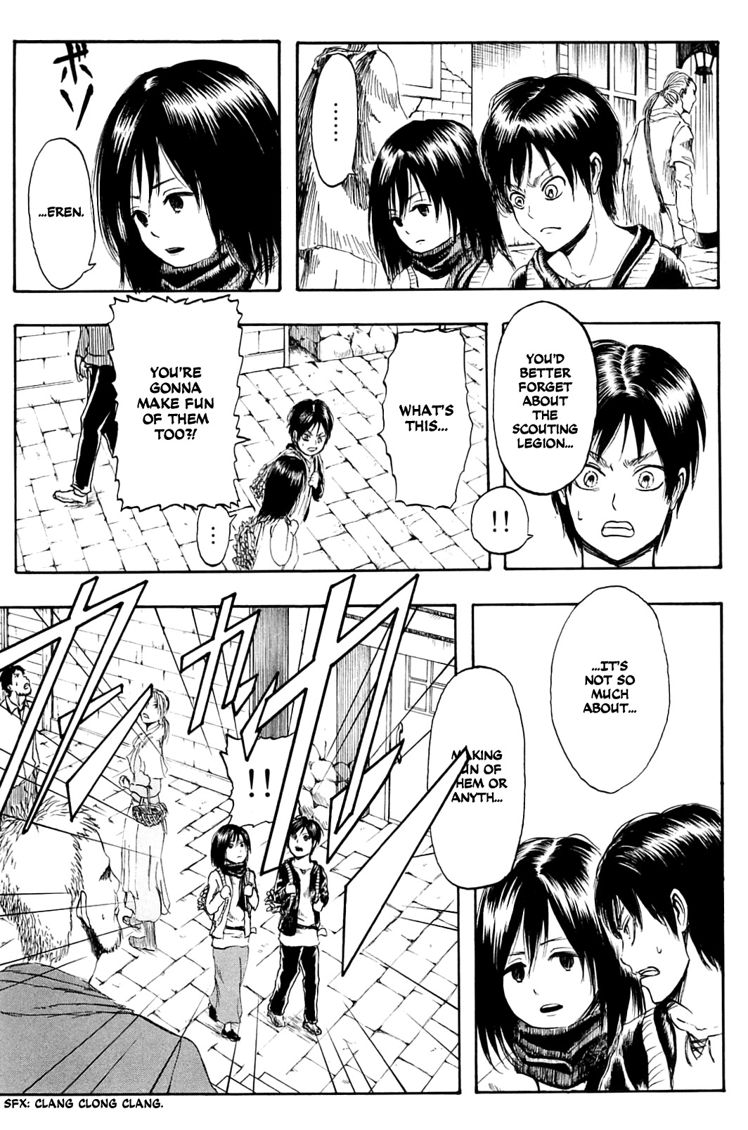Attack on Titan manga, chapter 1, page 31 of 59
