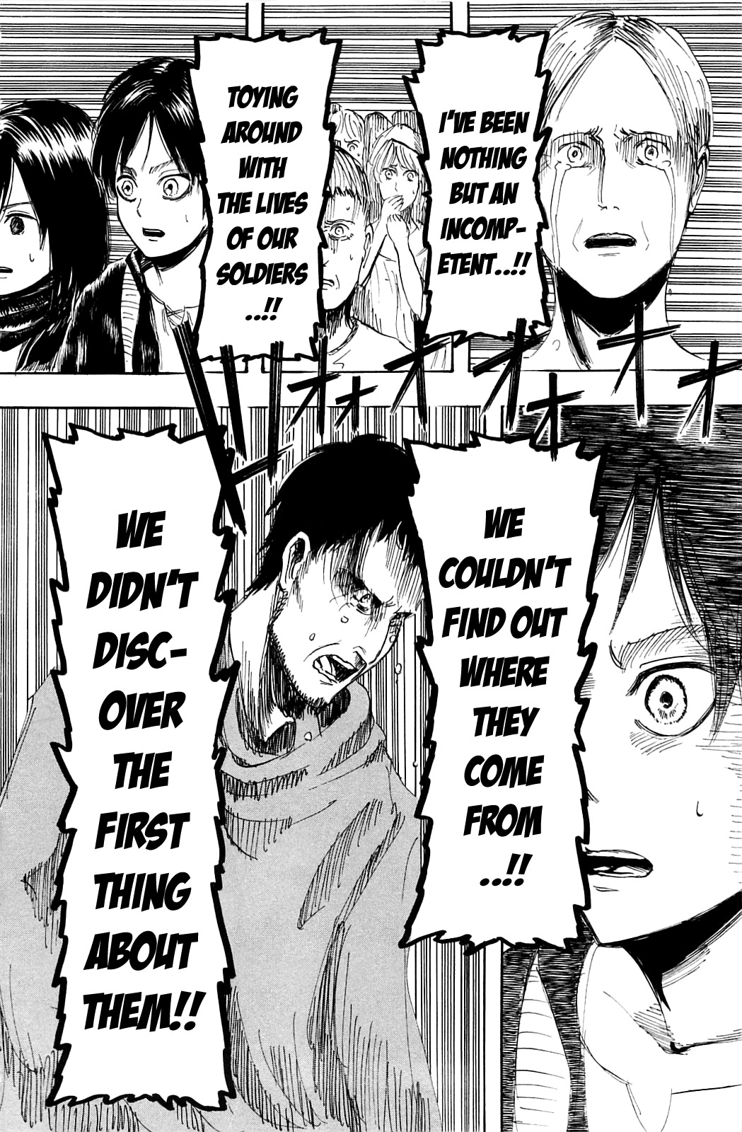 Attack on Titan manga, chapter 1, page 40 of 59