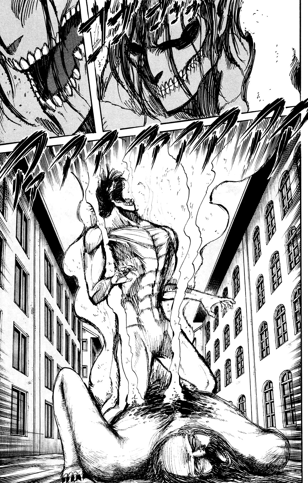 Attack on Titan manga, chapter 10, page 11 of 43